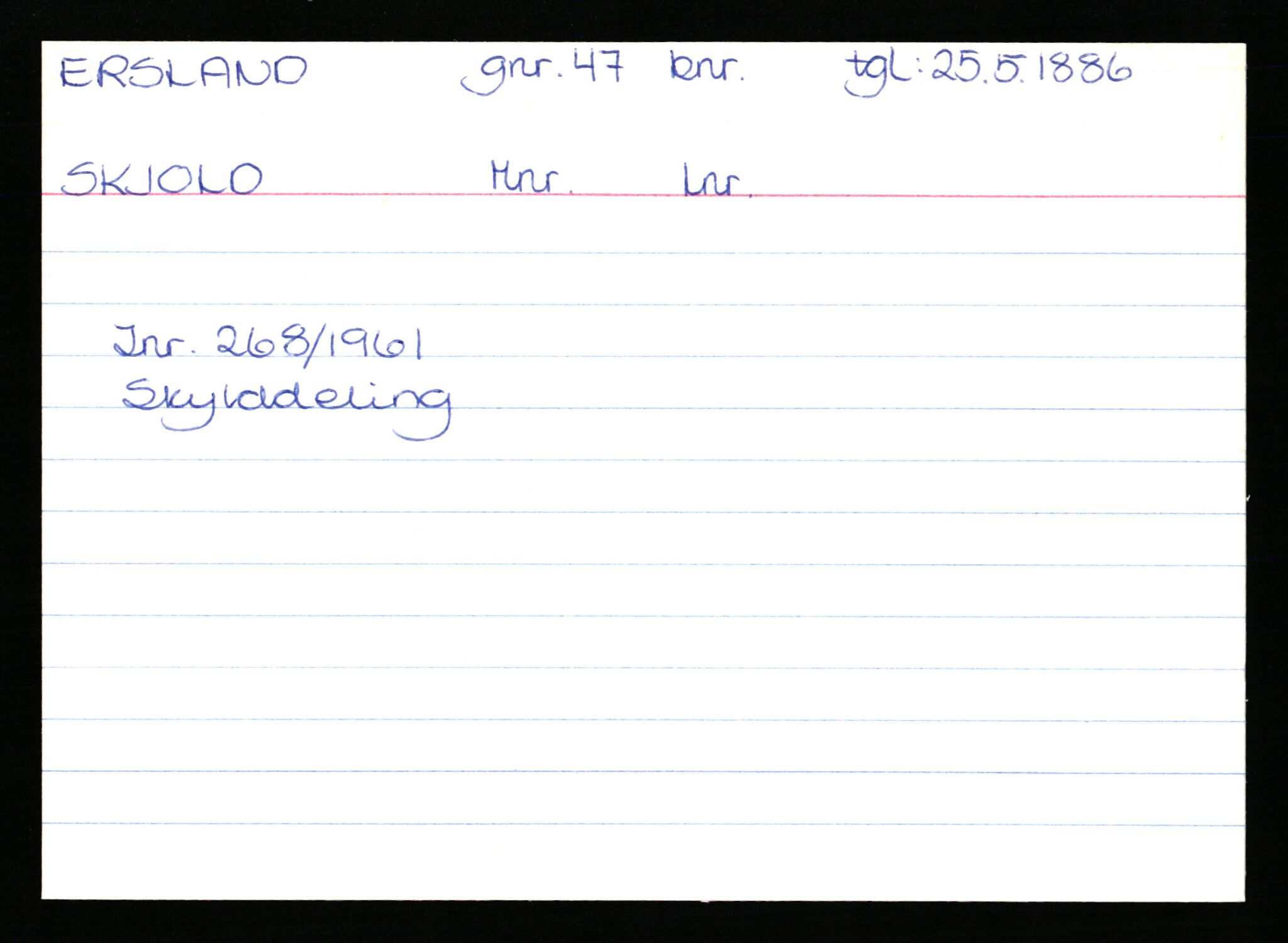 Statsarkivet i Stavanger, AV/SAST-A-101971/03/Y/Yk/L0009: Registerkort sortert etter gårdsnavn: Ersdal - Fikstveit, 1750-1930, p. 16