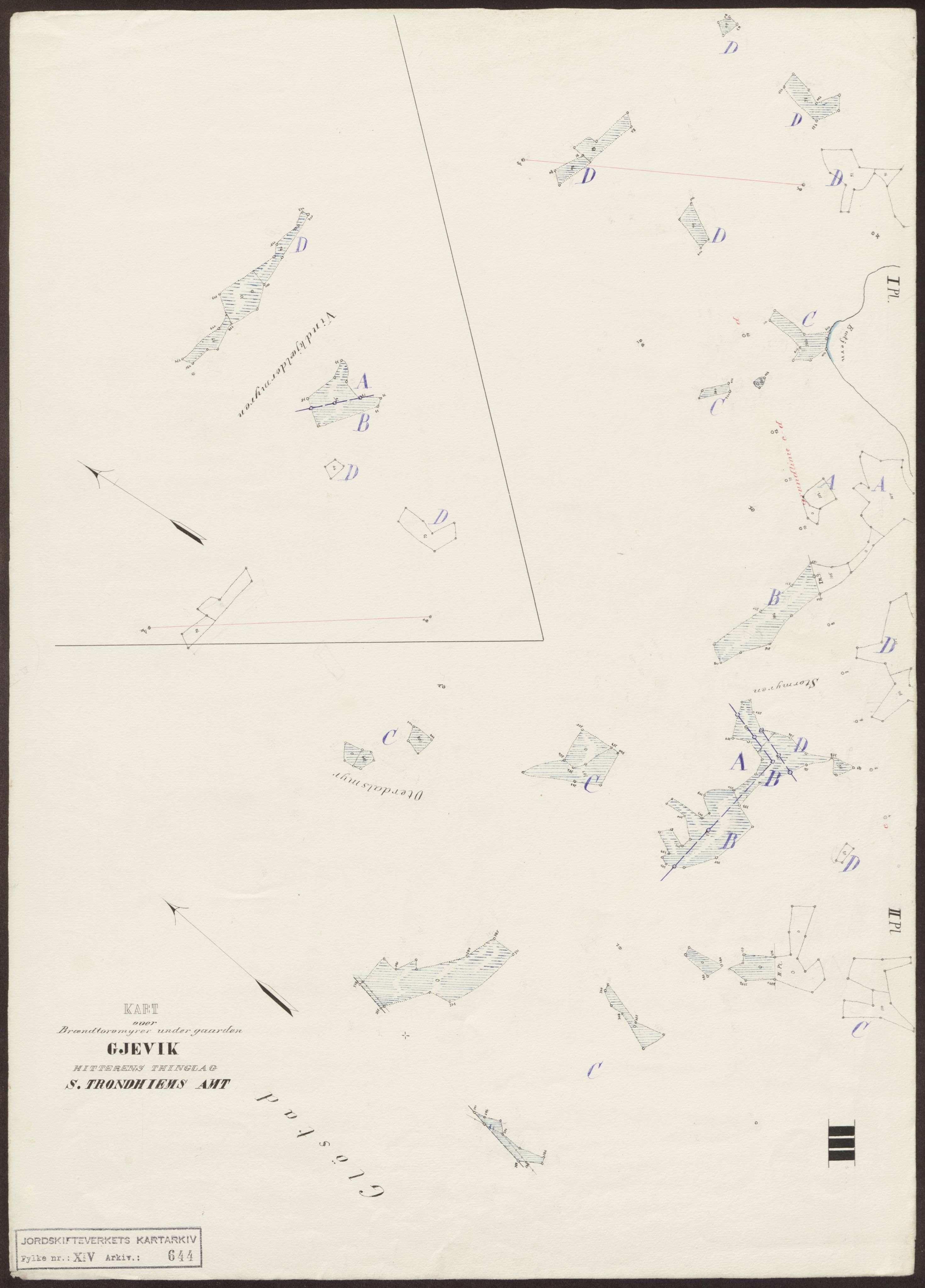 Jordskifteverkets kartarkiv, RA/S-3929/T, 1859-1988, p. 915