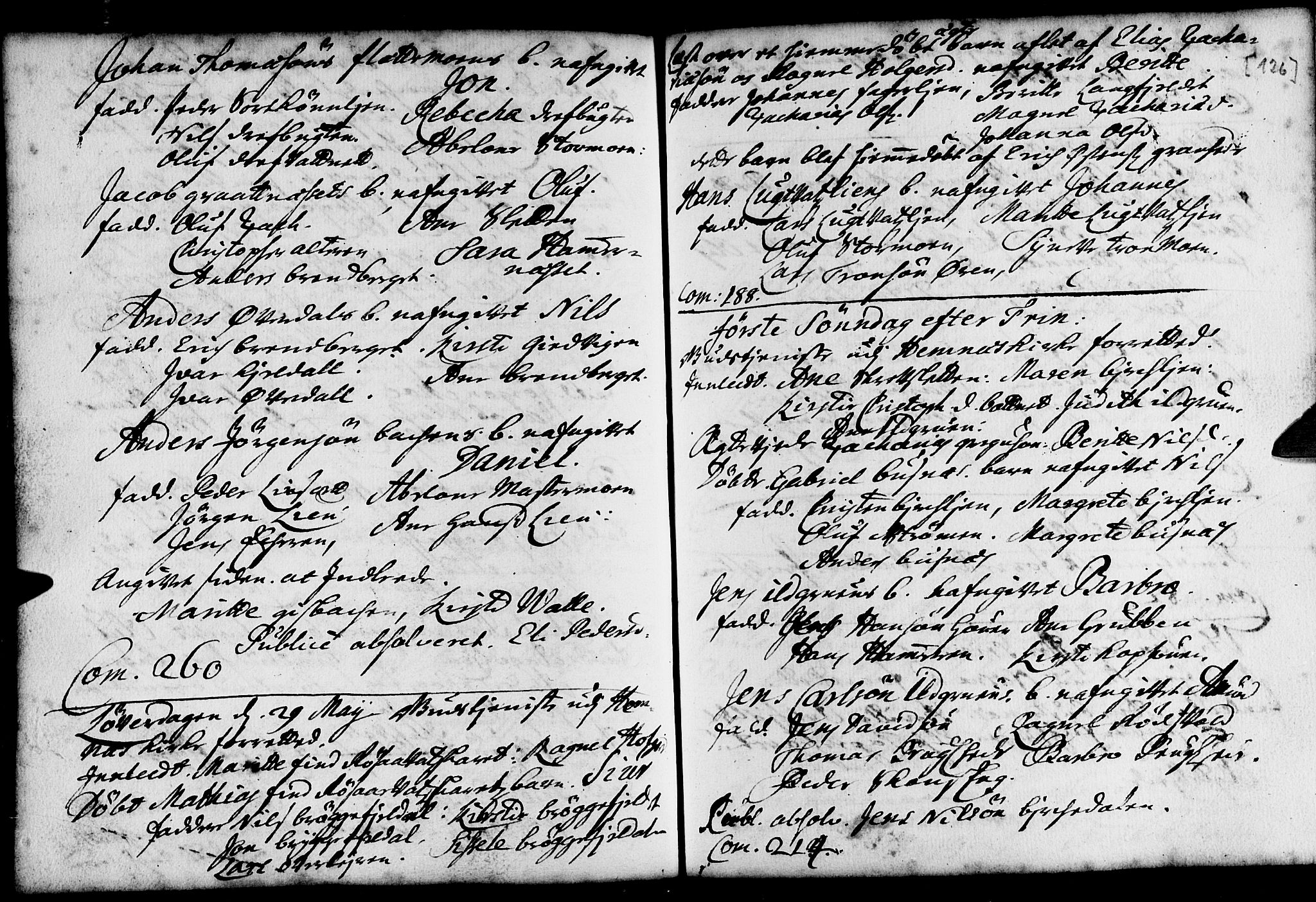 Ministerialprotokoller, klokkerbøker og fødselsregistre - Nordland, AV/SAT-A-1459/825/L0345: Parish register (official) no. 825A01, 1704-1728, p. 126