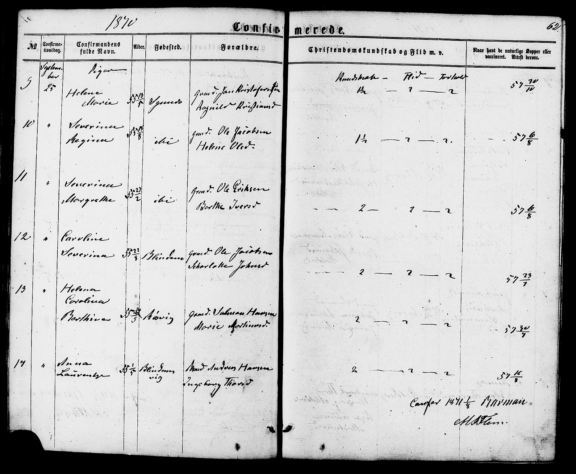 Ministerialprotokoller, klokkerbøker og fødselsregistre - Møre og Romsdal, AV/SAT-A-1454/537/L0518: Parish register (official) no. 537A02, 1862-1876, p. 62