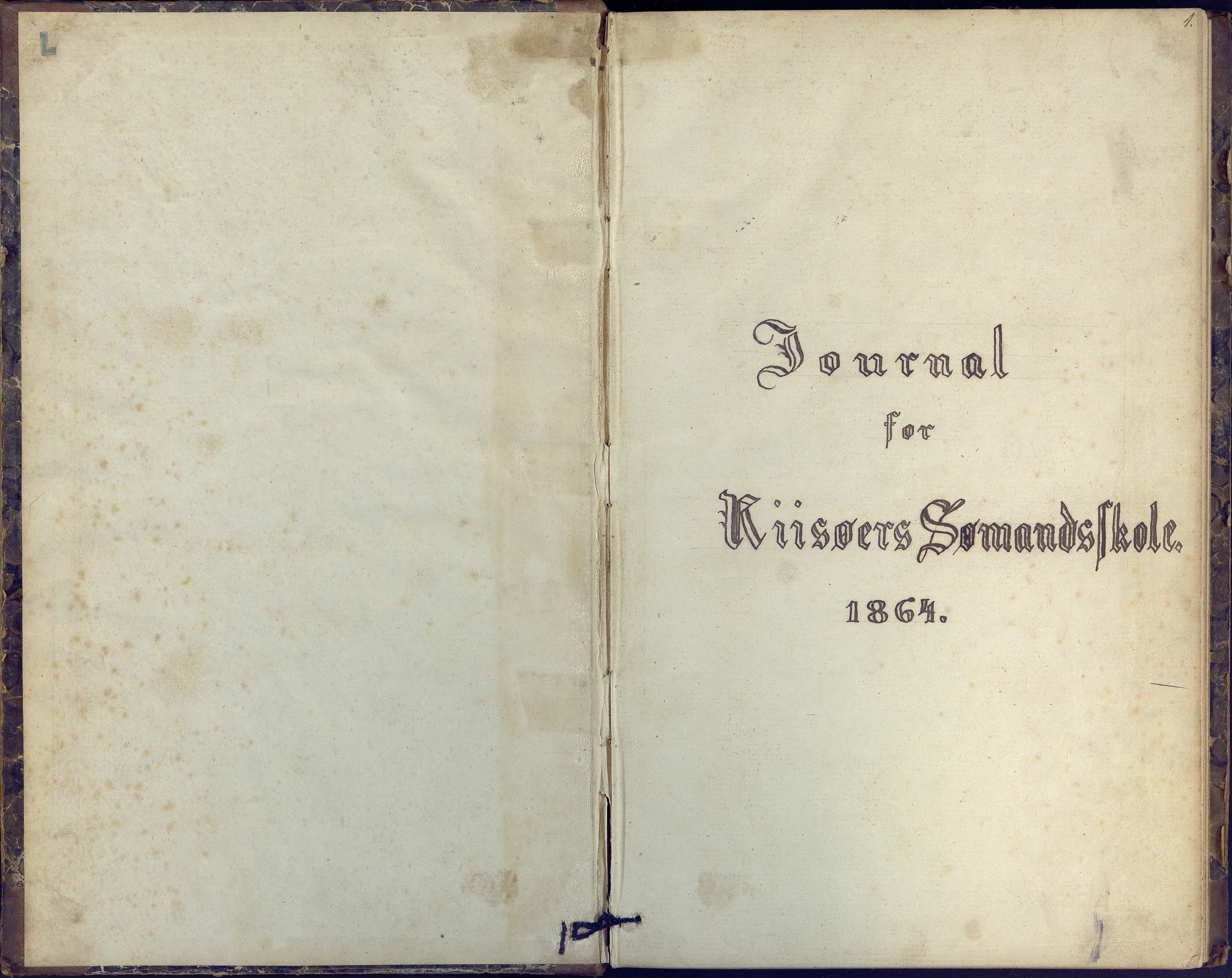 Risør kommune, AAKS/KA0901-PK/1/05/05k/L0001: Journal, 1864-1881, p. 1