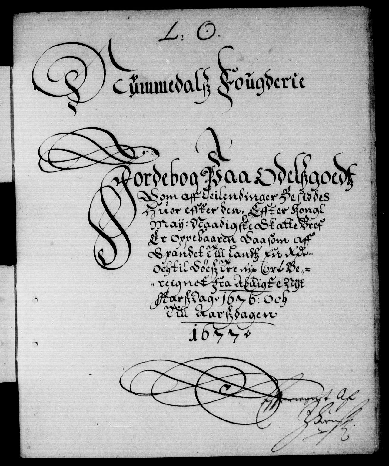 Rentekammeret inntil 1814, Reviderte regnskaper, Stiftamtstueregnskaper, Trondheim stiftamt og Nordland amt, RA/EA-6044/R/Rd/L0043: Trondheim stiftamt, 1676