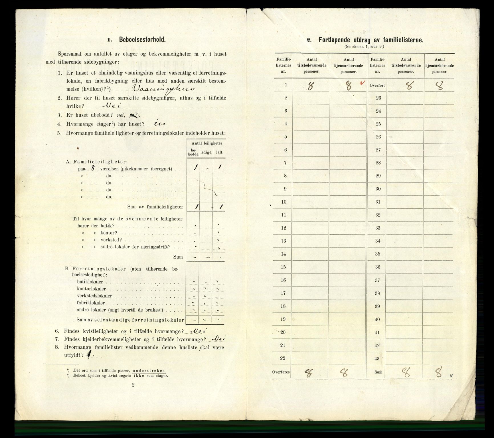 RA, 1910 census for Trondheim, 1910, p. 21376