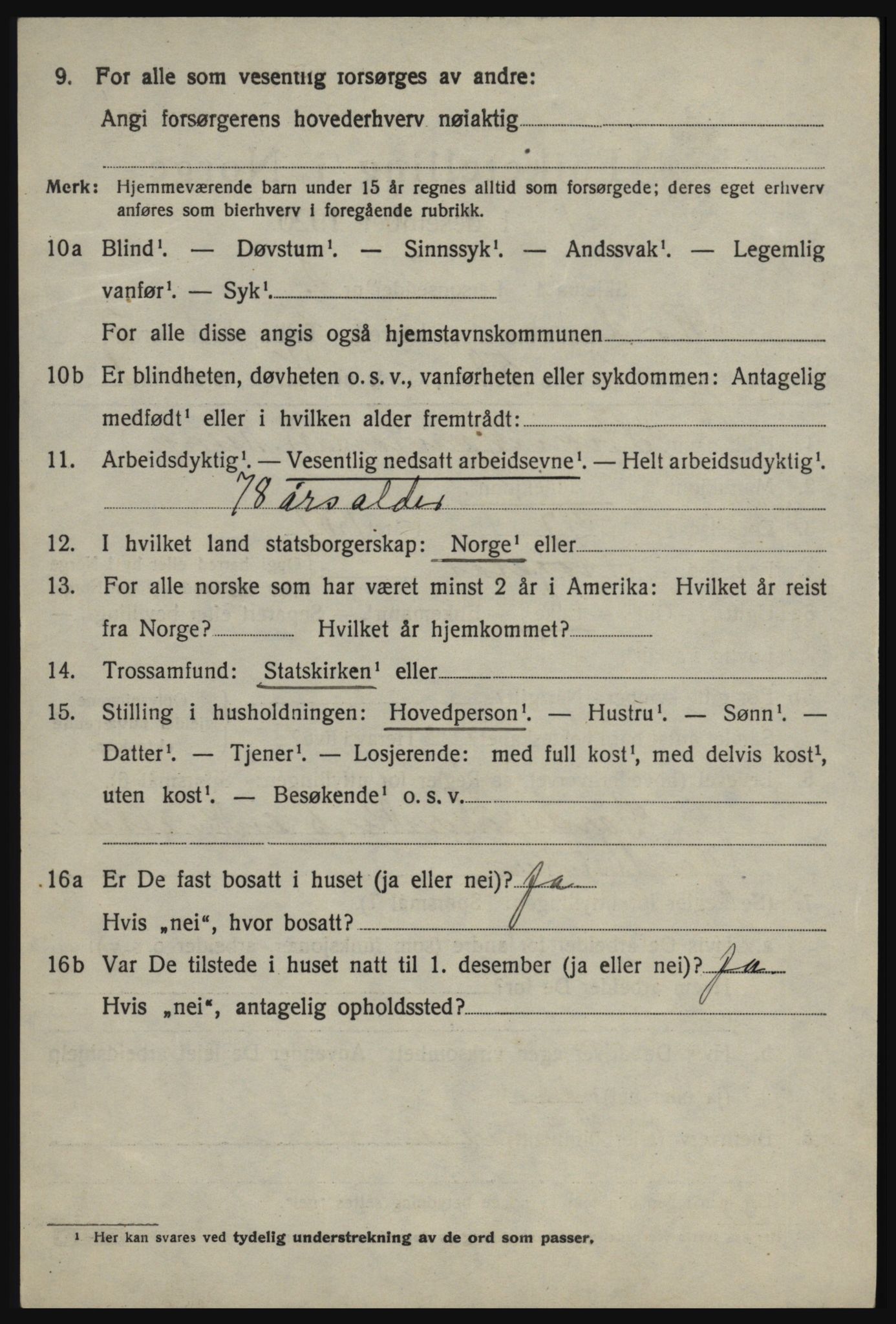 SAO, 1920 census for Rødenes, 1920, p. 2341