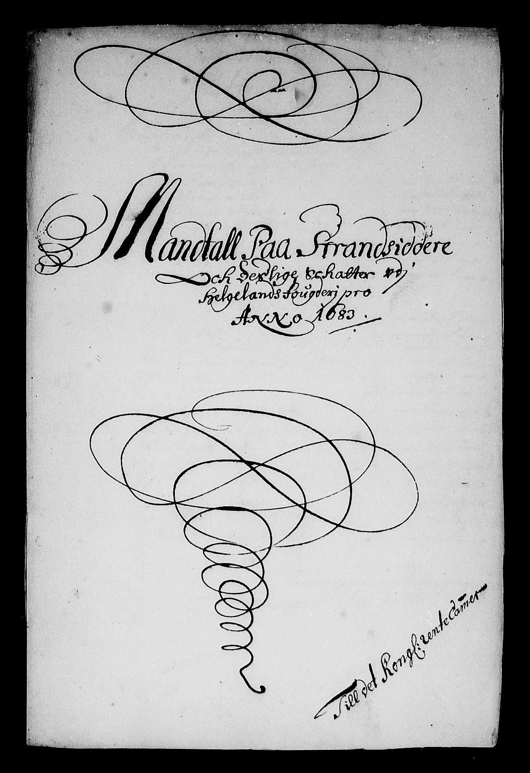 Rentekammeret inntil 1814, Reviderte regnskaper, Stiftamtstueregnskaper, Trondheim stiftamt og Nordland amt, AV/RA-EA-6044/R/Rg/L0074: Trondheim stiftamt og Nordland amt, 1683