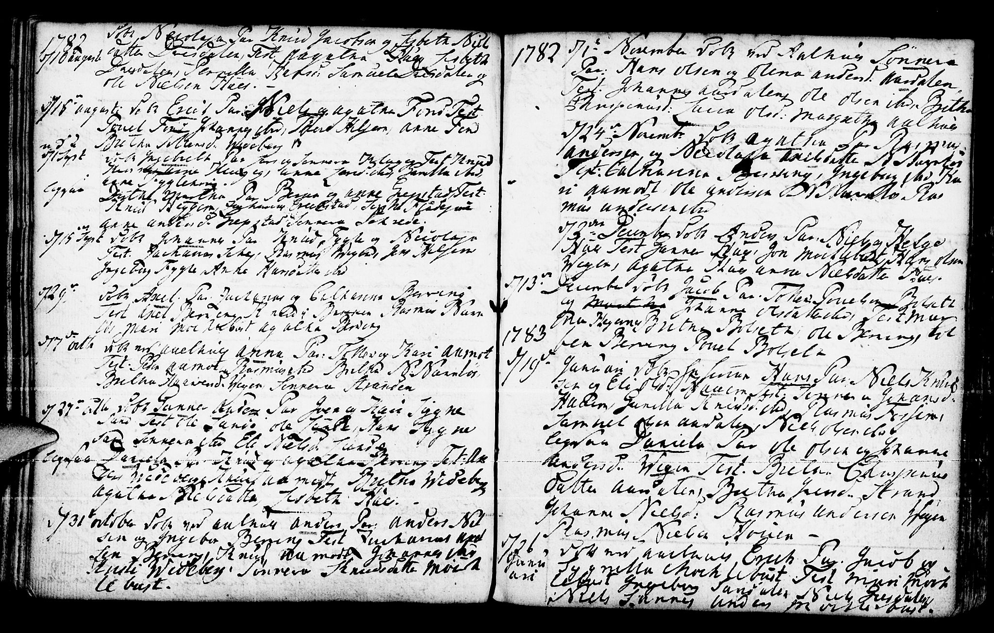 Jølster sokneprestembete, SAB/A-80701/H/Haa/Haaa/L0004: Parish register (official) no. A 4, 1749-1789, p. 175