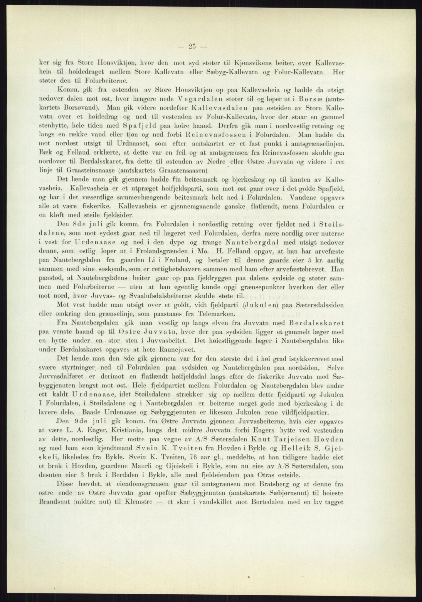 Høyfjellskommisjonen, AV/RA-S-1546/X/Xa/L0001: Nr. 1-33, 1909-1953, p. 1310