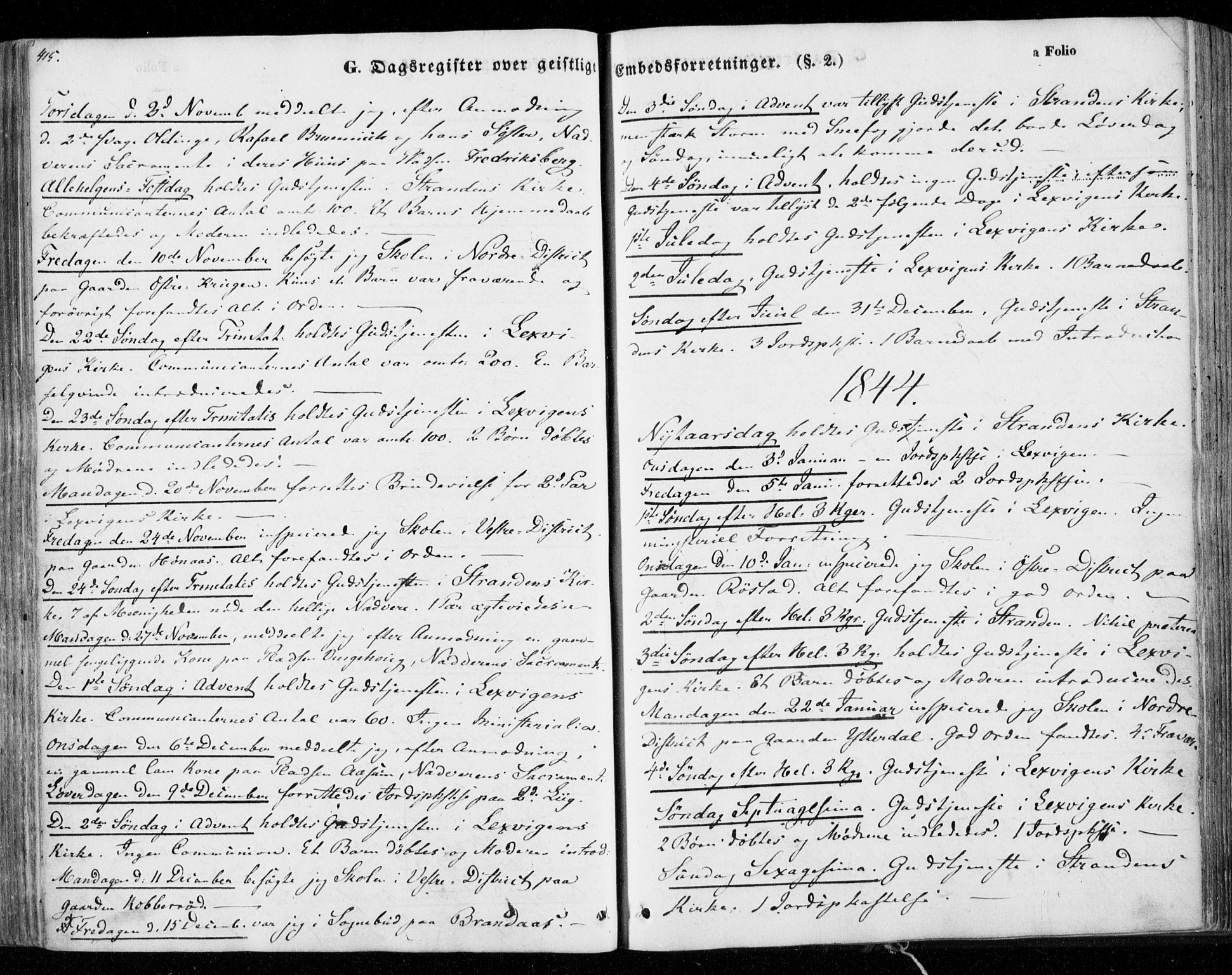 Ministerialprotokoller, klokkerbøker og fødselsregistre - Nord-Trøndelag, SAT/A-1458/701/L0007: Parish register (official) no. 701A07 /1, 1842-1854, p. 415