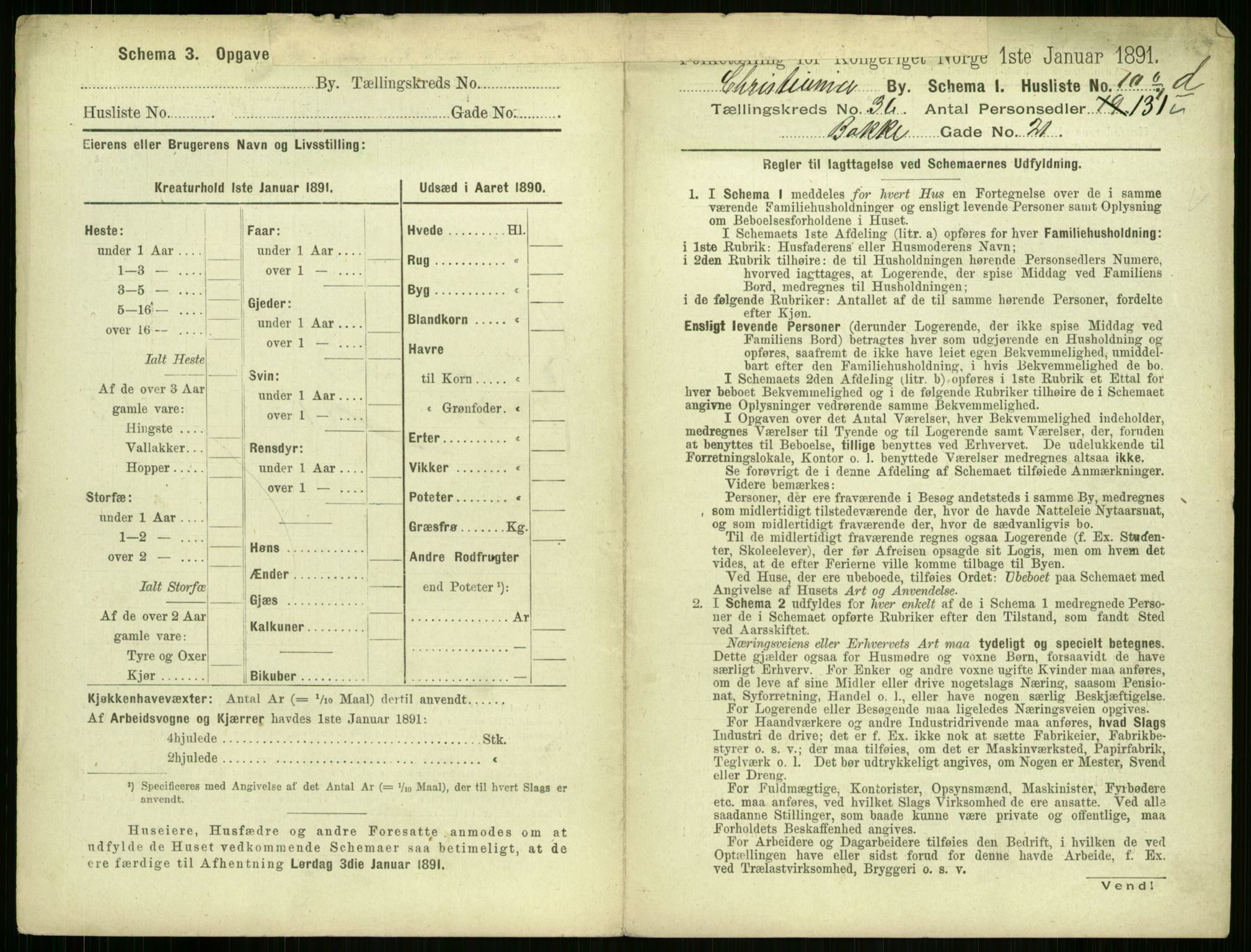 RA, 1891 census for 0301 Kristiania, 1891, p. 20024