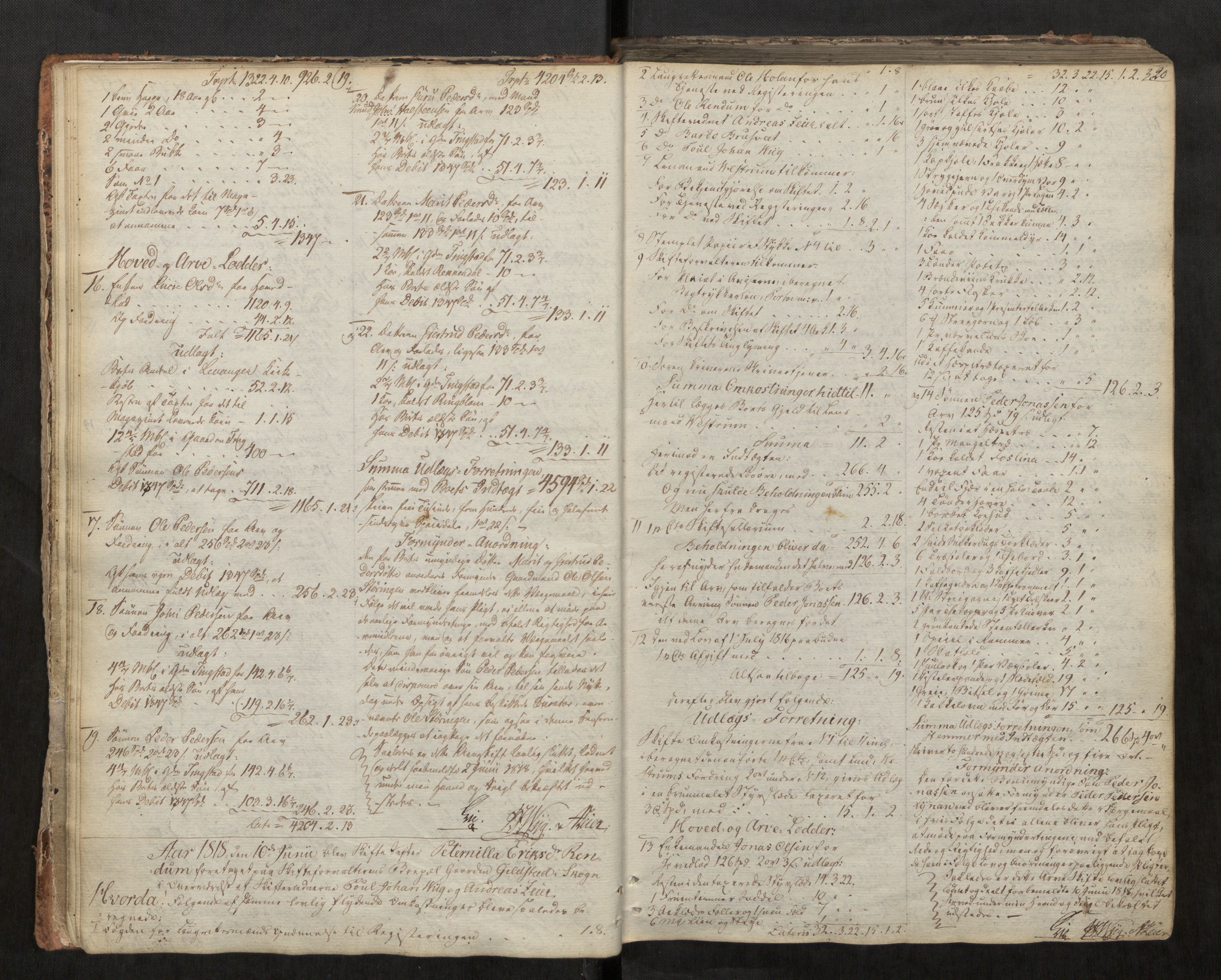 Stjør- og Verdal sorenskriveri, AV/SAT-A-4167/1/3/3A/L0034: Skifteprotokoll 29, 1818-1837, p. 20