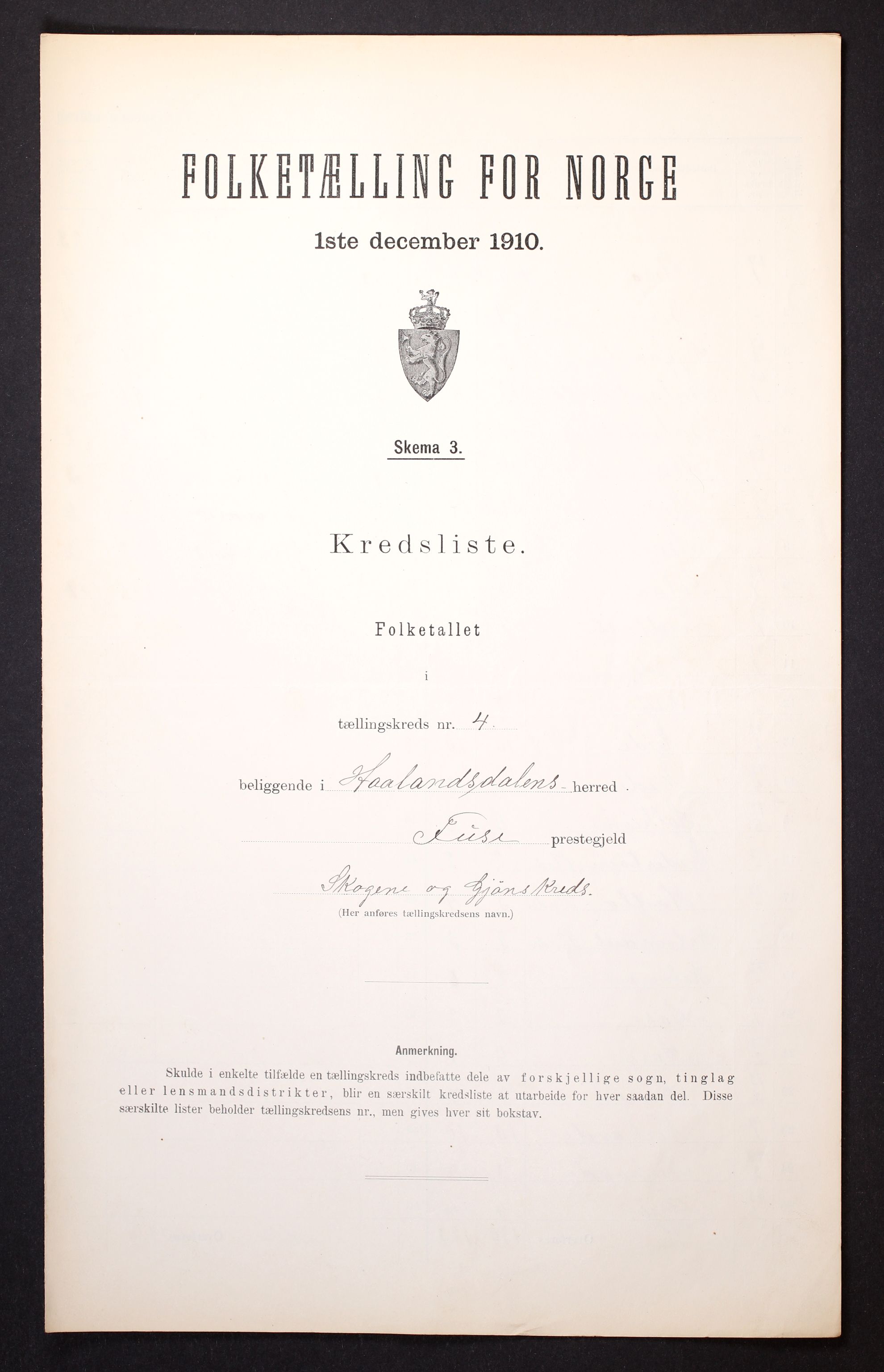 RA, 1910 census for Hålandsdal, 1910, p. 13