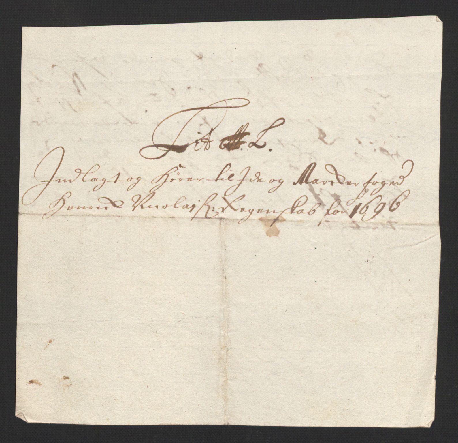 Rentekammeret inntil 1814, Reviderte regnskaper, Fogderegnskap, AV/RA-EA-4092/R01/L0013: Fogderegnskap Idd og Marker, 1696-1698, p. 146