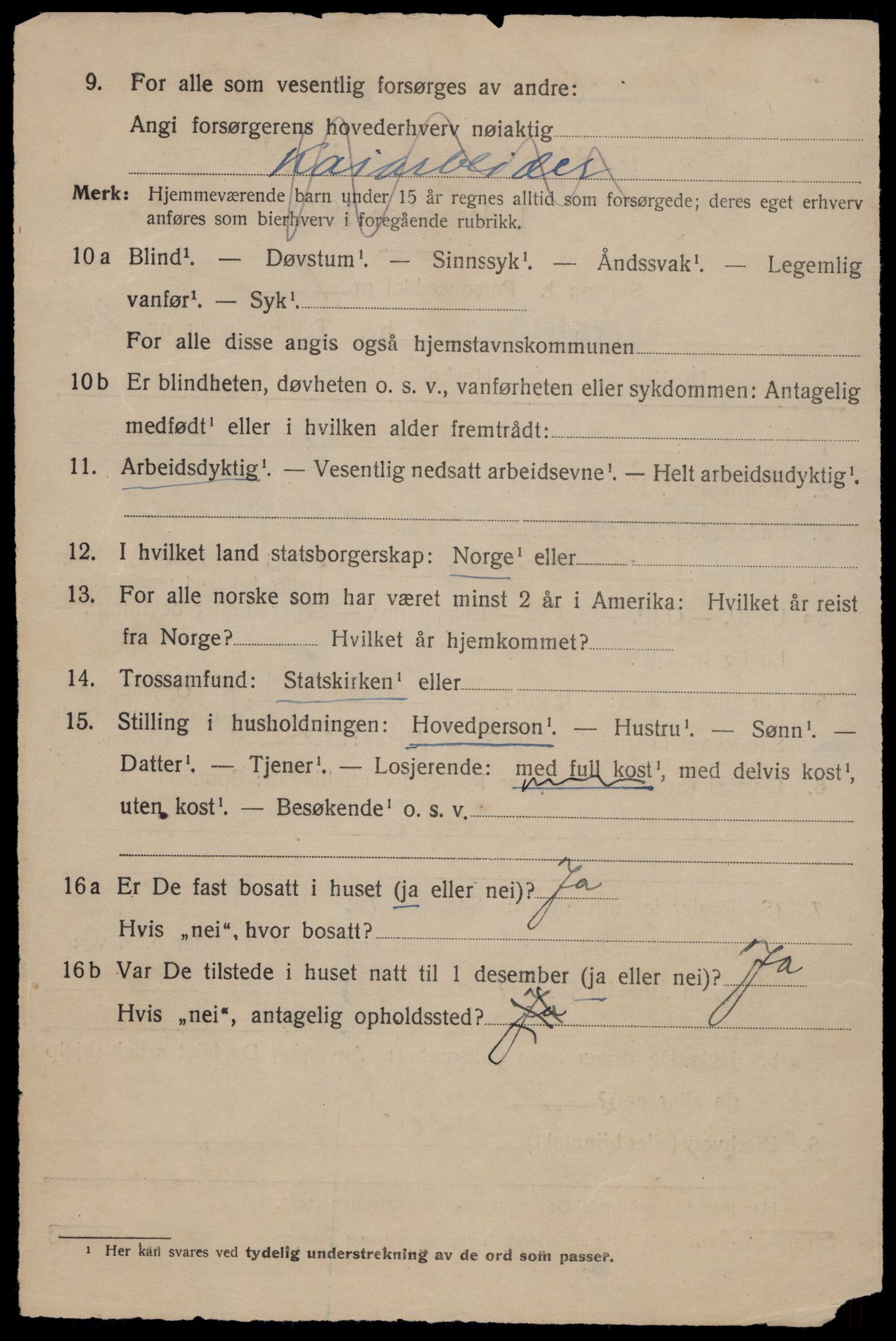 SAT, 1920 census for Trondheim, 1920, p. 102389