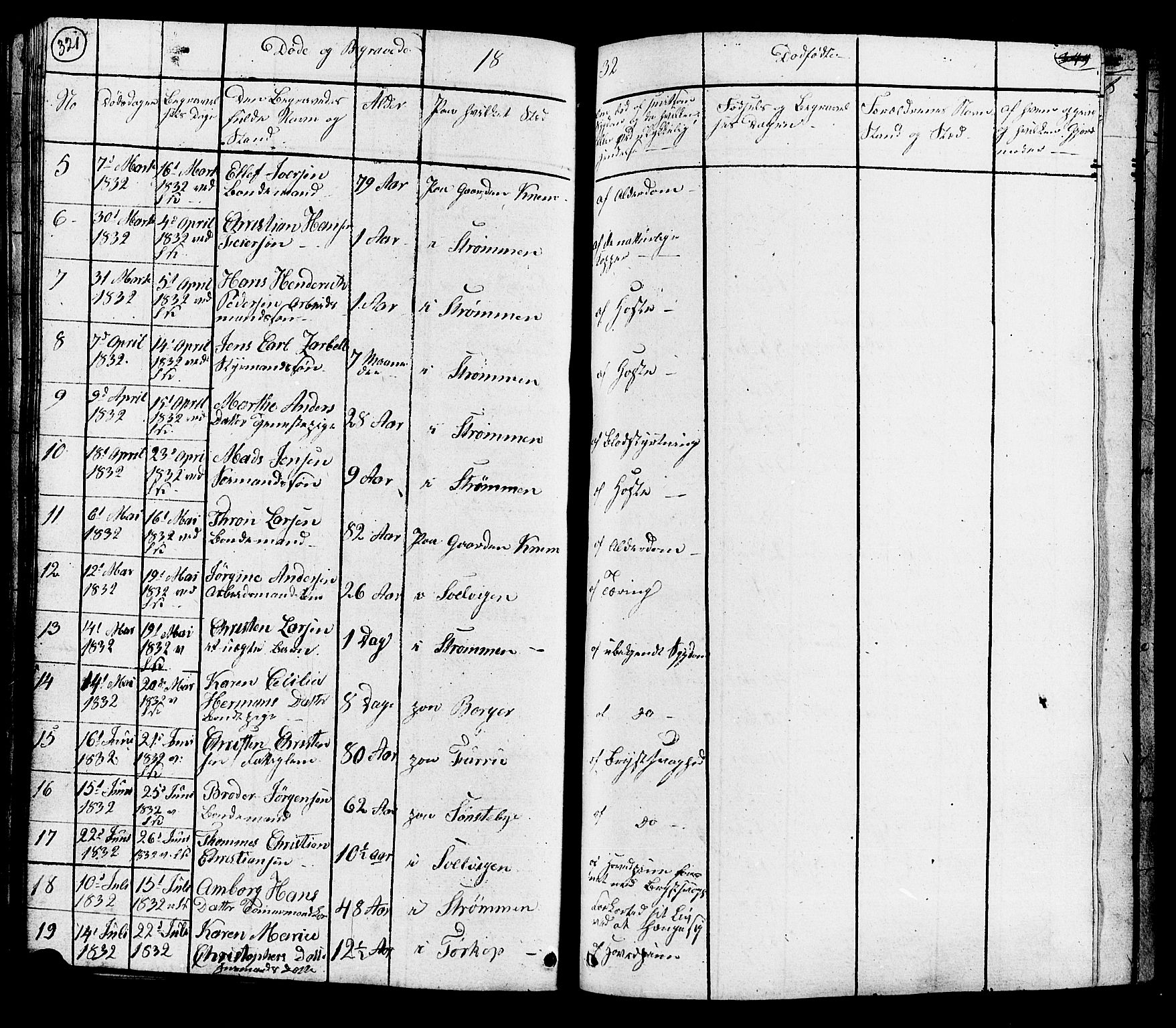 Hurum kirkebøker, AV/SAKO-A-229/G/Ga/L0002: Parish register (copy) no. I 2, 1827-1857, p. 321