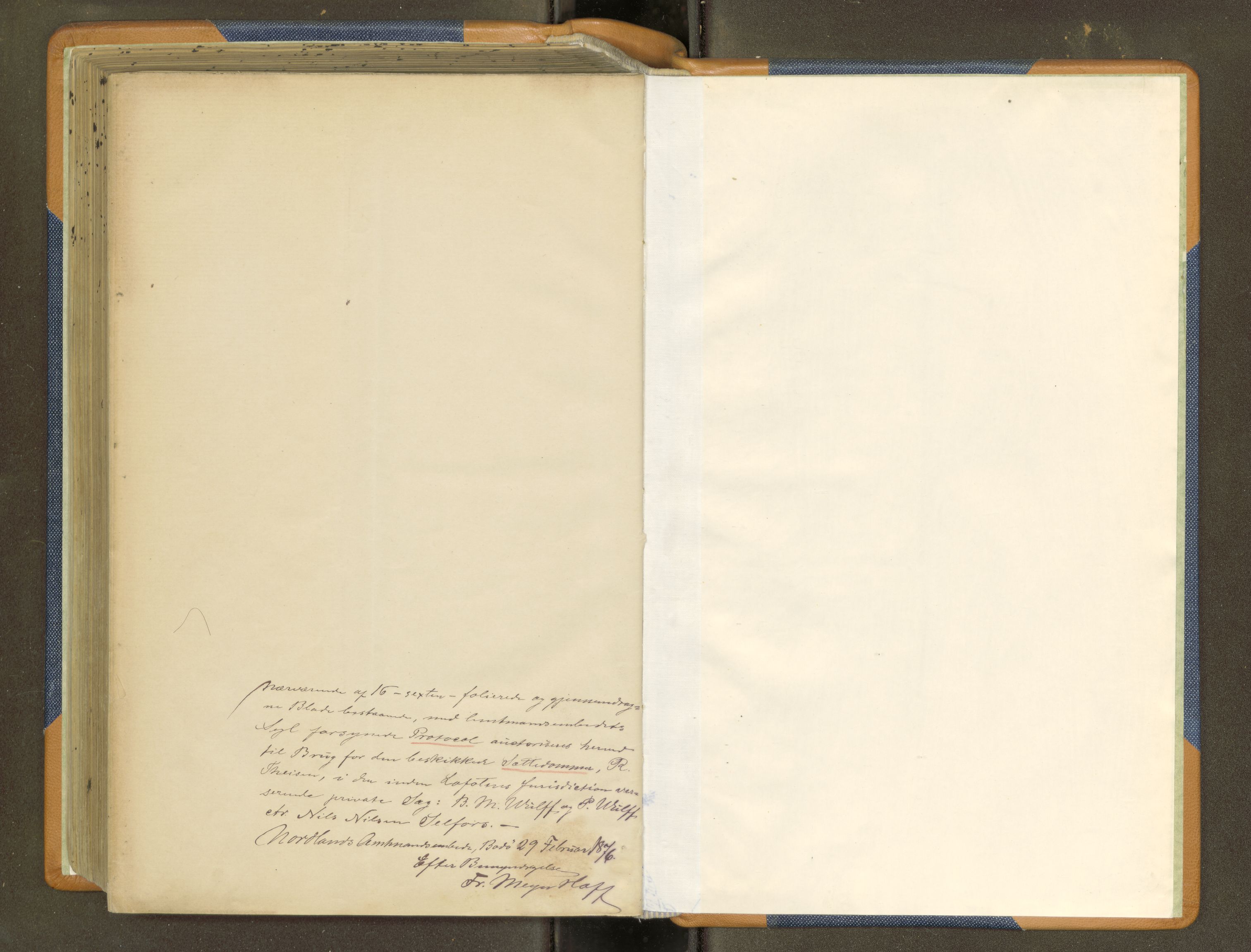 Vesterålen sorenskriveri, SAT/A-4180/1/1/1B/L0016: Ekstrarettsprotokoll, 1874-1877