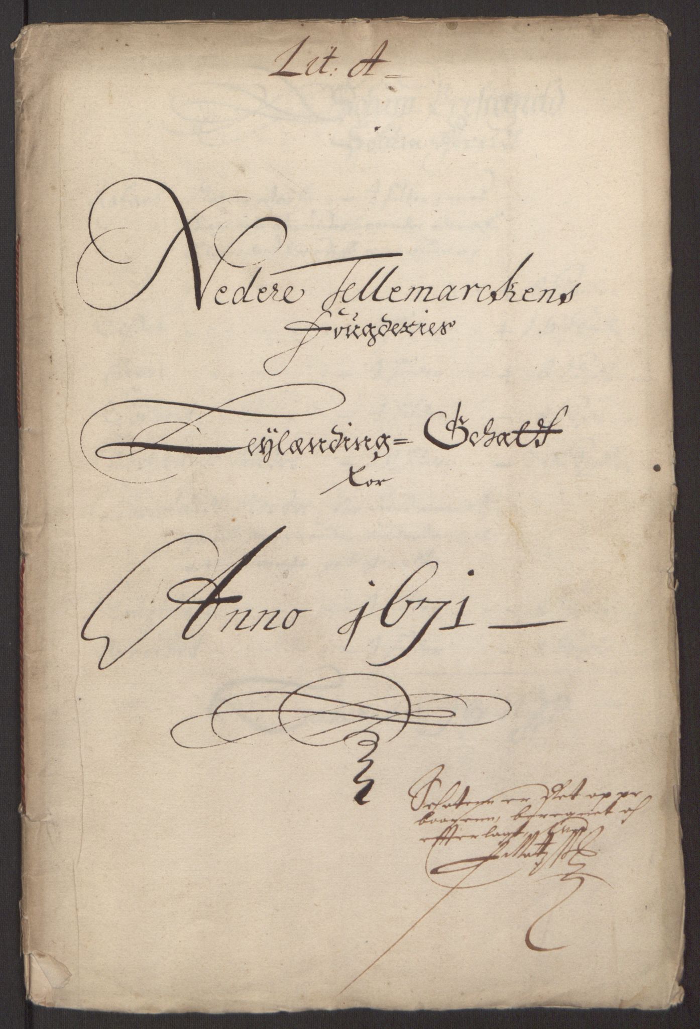 Rentekammeret inntil 1814, Reviderte regnskaper, Fogderegnskap, RA/EA-4092/R35/L2060: Fogderegnskap Øvre og Nedre Telemark, 1671-1672, p. 133