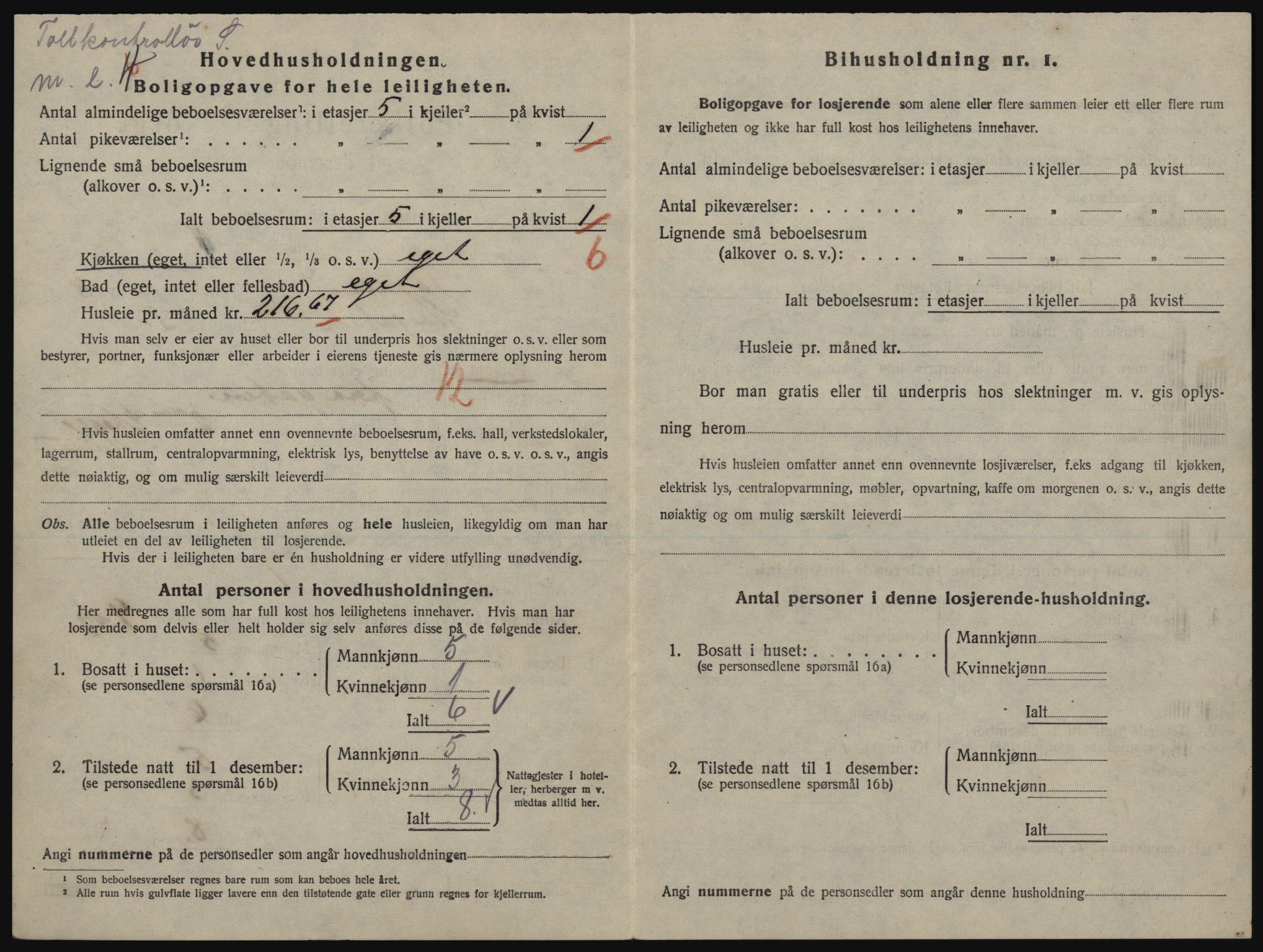 SATØ, 1920 census for Tromsø, 1920, p. 4724