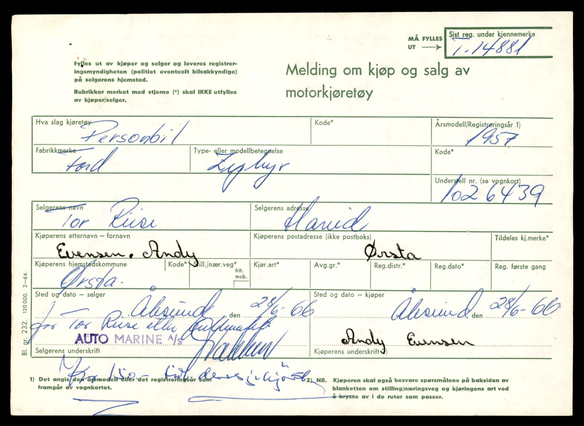 Møre og Romsdal vegkontor - Ålesund trafikkstasjon, AV/SAT-A-4099/F/Fe/L0049: Registreringskort for kjøretøy T 14864 - T 18613, 1927-1998, p. 479