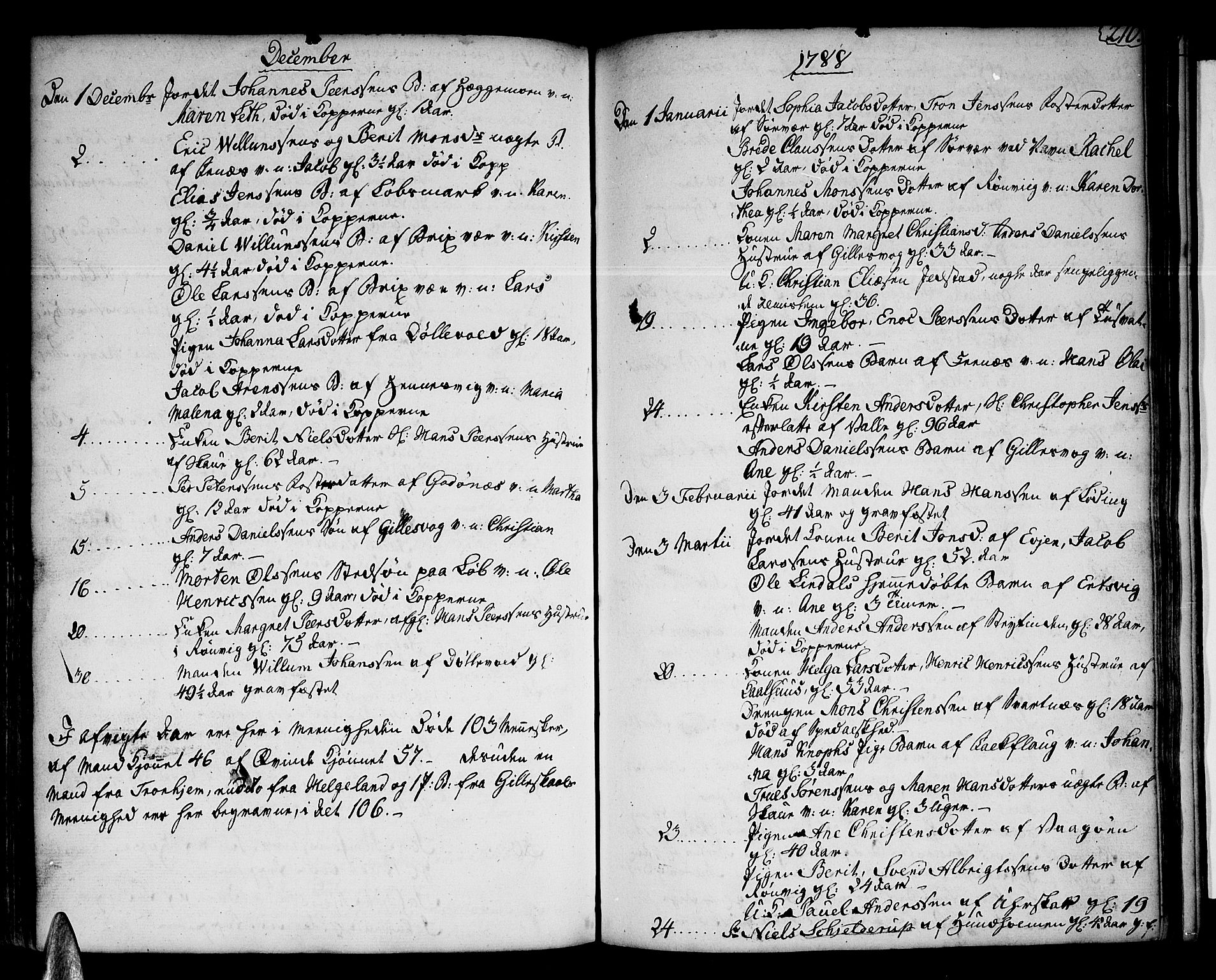 Ministerialprotokoller, klokkerbøker og fødselsregistre - Nordland, SAT/A-1459/801/L0003: Parish register (official) no. 801A03, 1762-1795, p. 210
