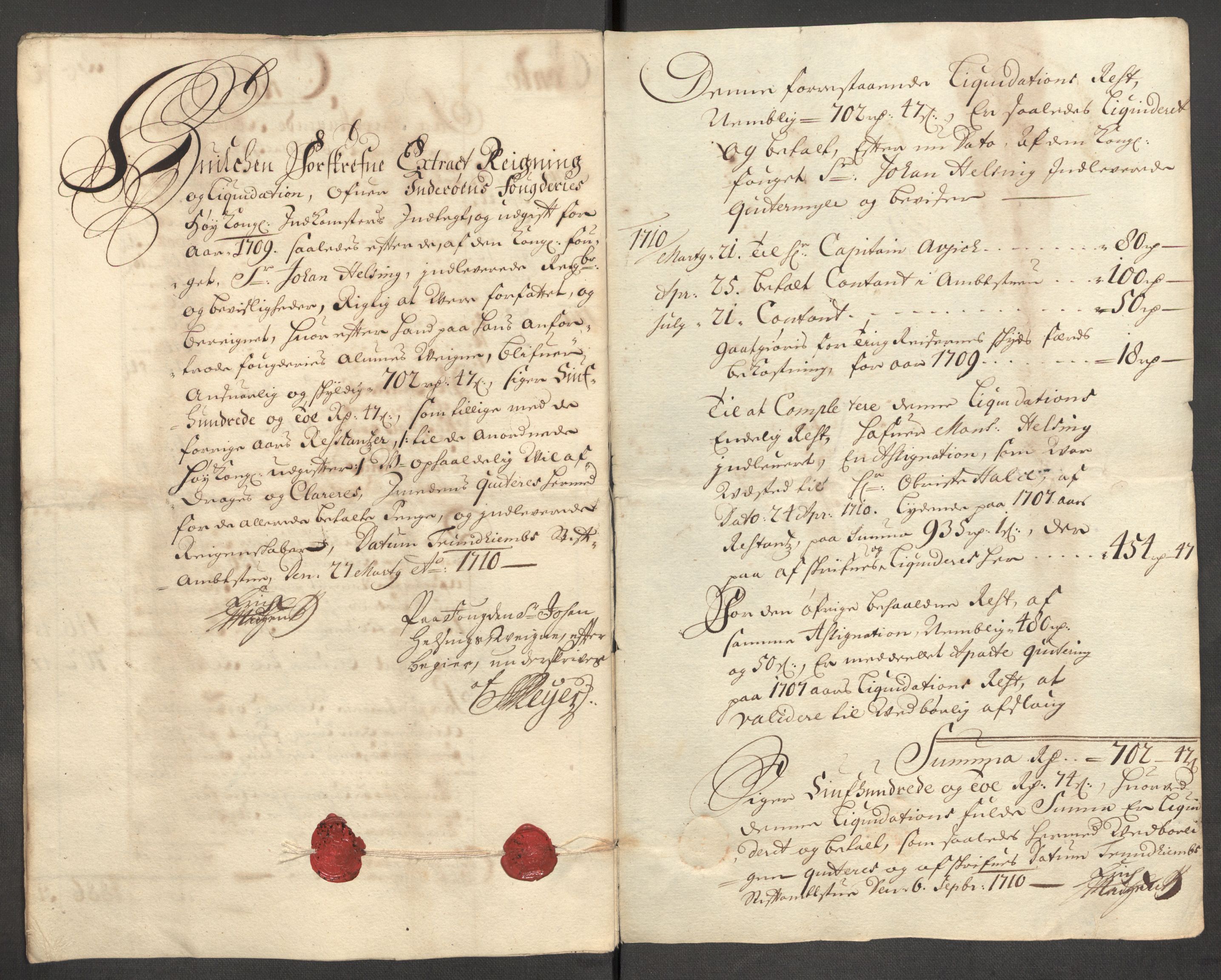 Rentekammeret inntil 1814, Reviderte regnskaper, Fogderegnskap, AV/RA-EA-4092/R63/L4317: Fogderegnskap Inderøy, 1709, p. 17