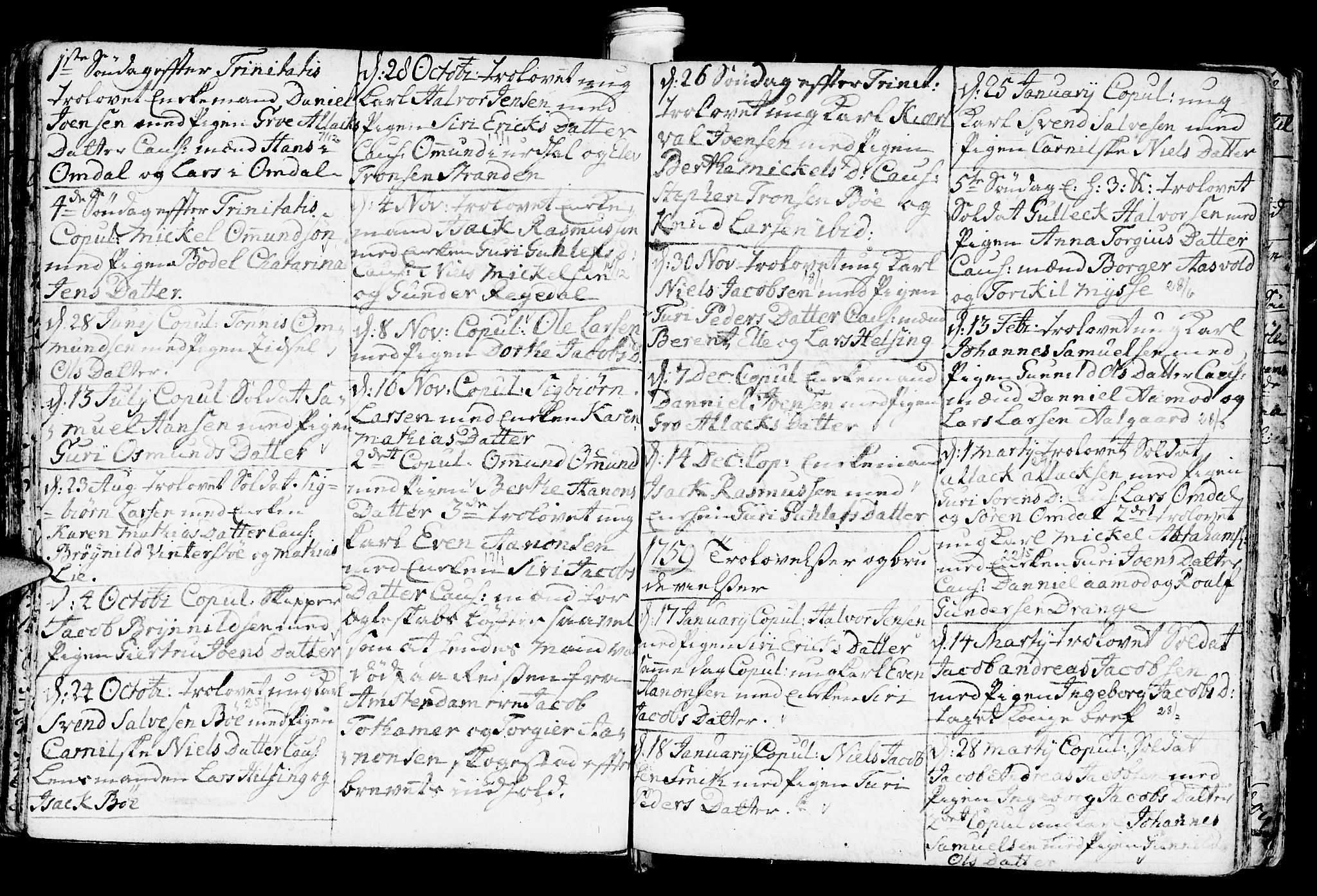 Sokndal sokneprestkontor, AV/SAST-A-101808: Parish register (official) no. A 3, 1740-1806