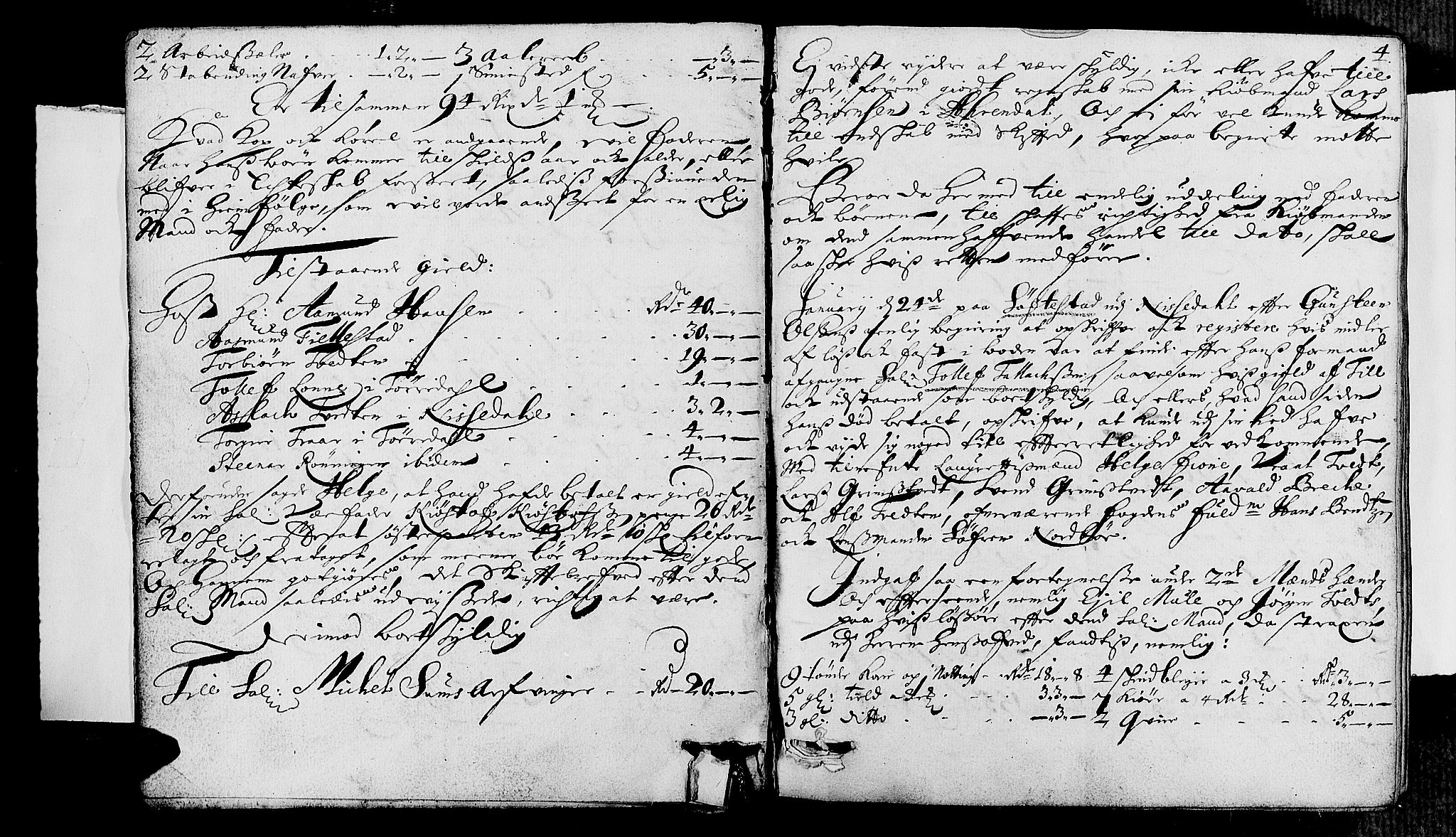 Øvre Telemark østfjelske sorenskriveri, AV/SAKO-A-213/F/Fa/Faa/L0016: Tingbok, 1688, p. 4