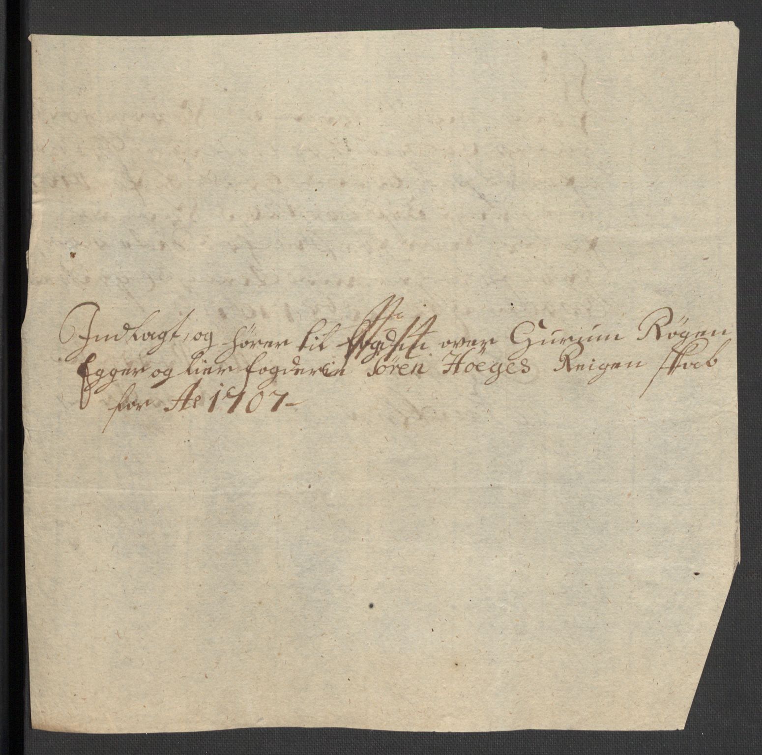 Rentekammeret inntil 1814, Reviderte regnskaper, Fogderegnskap, AV/RA-EA-4092/R30/L1701: Fogderegnskap Hurum, Røyken, Eiker og Lier, 1706-1707, p. 424