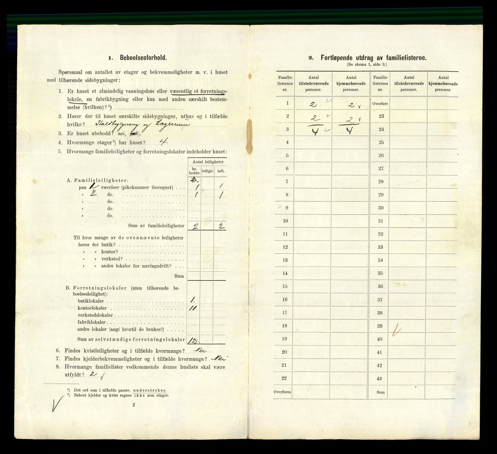 RA, 1910 census for Kristiania, 1910, p. 72046