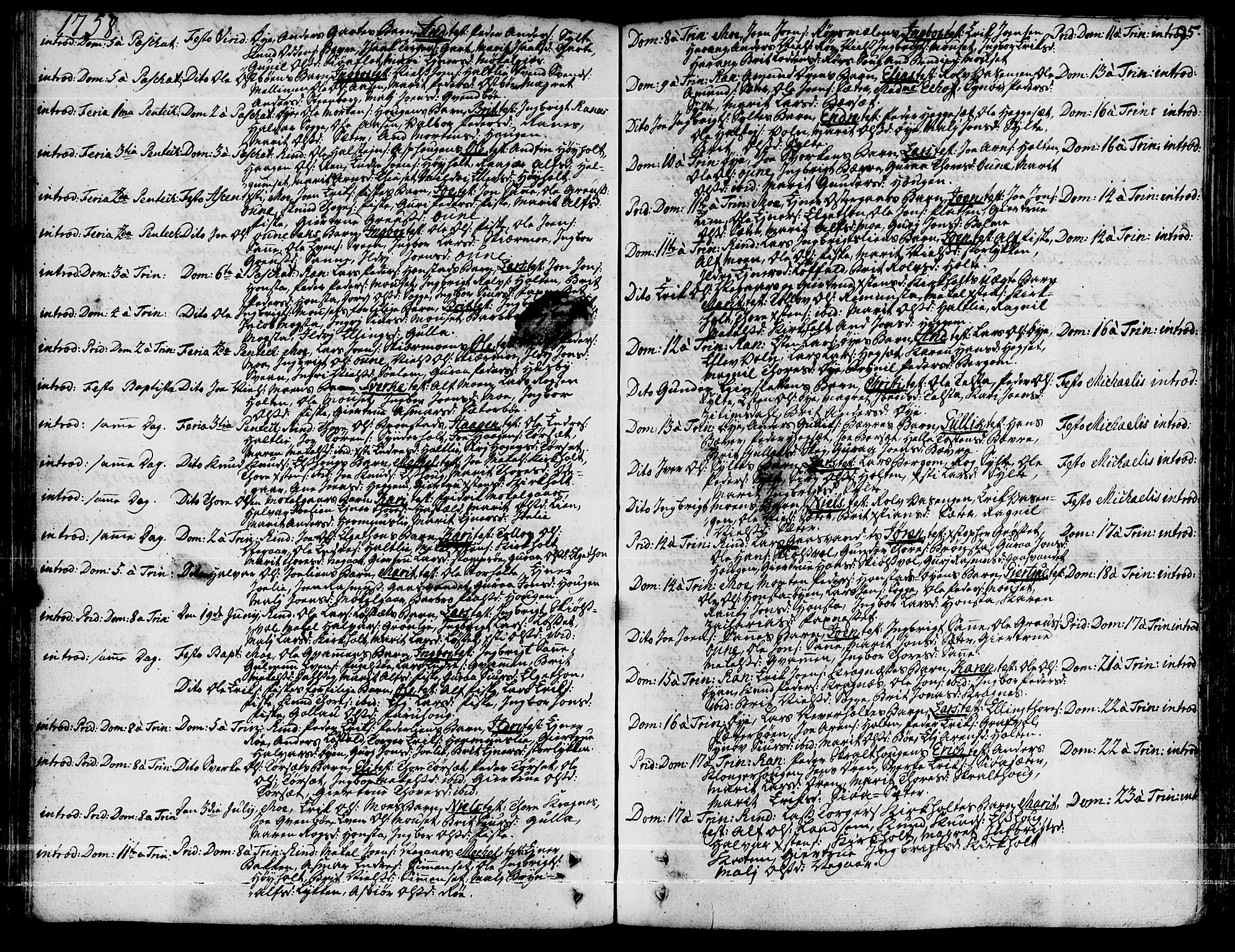 Ministerialprotokoller, klokkerbøker og fødselsregistre - Møre og Romsdal, AV/SAT-A-1454/595/L1039: Parish register (official) no. 595A01, 1750-1796, p. 95