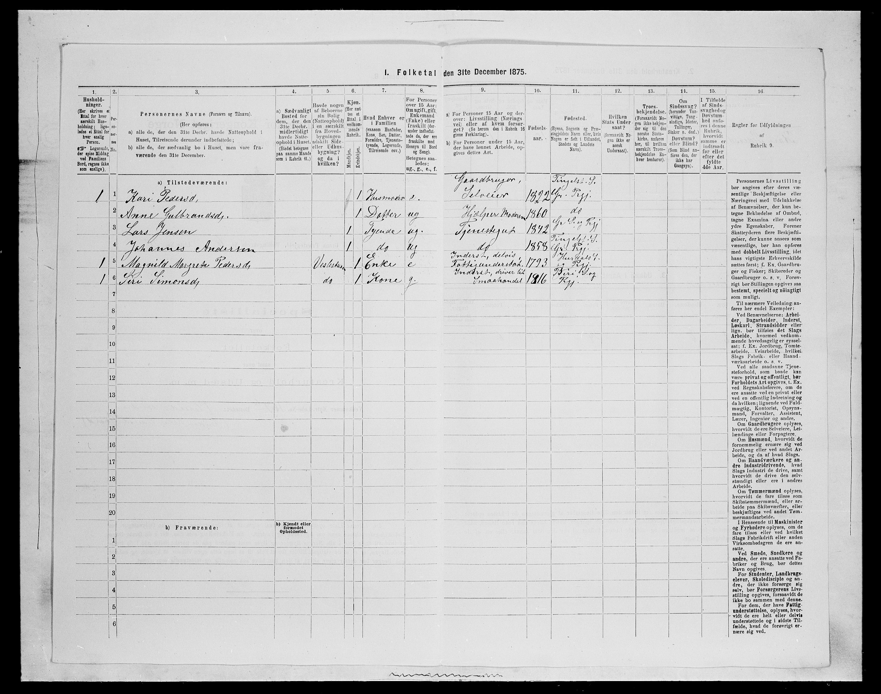 SAH, 1875 census for 0534P Gran, 1875, p. 1060