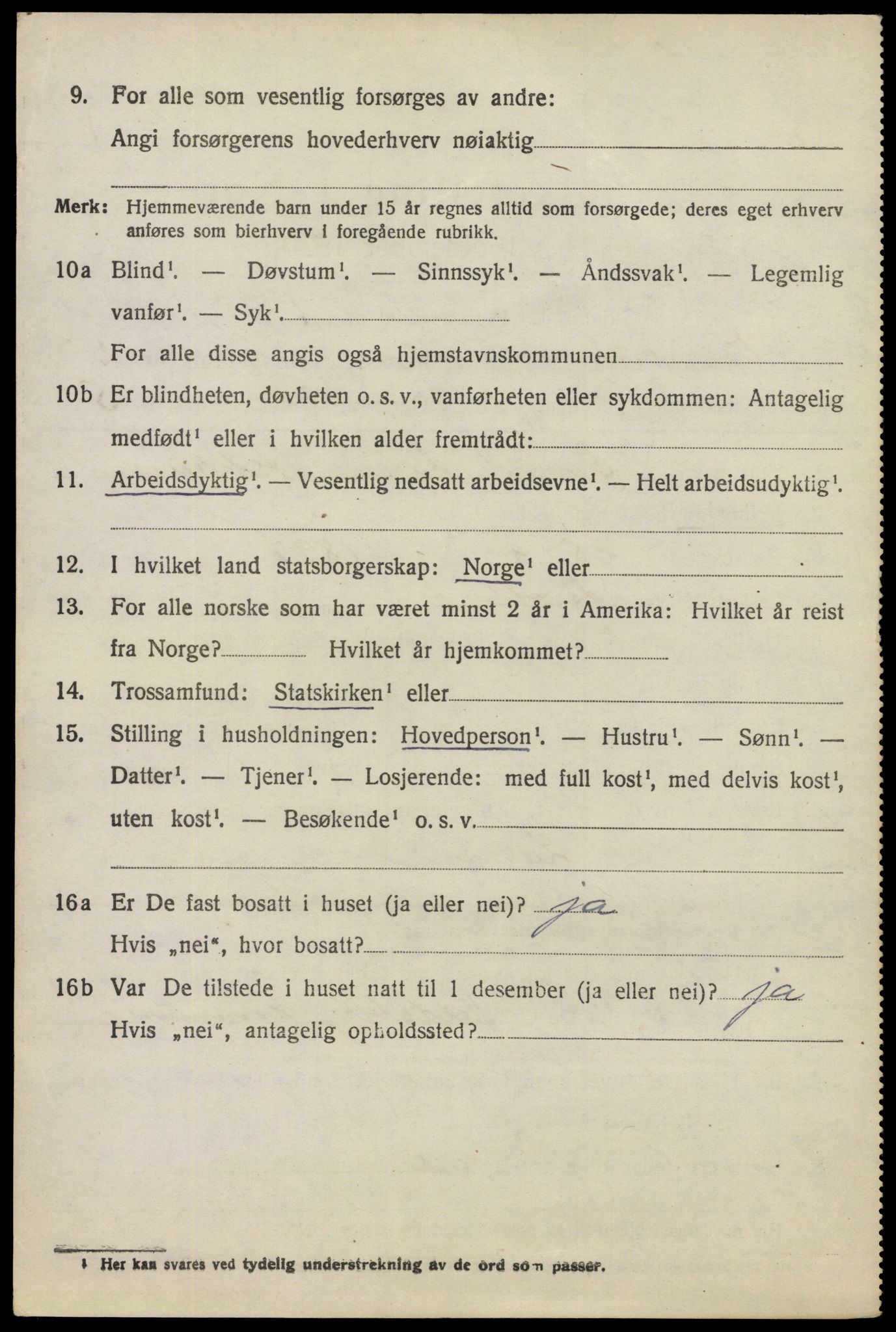 SAO, 1920 census for Eidsberg, 1920, p. 3182