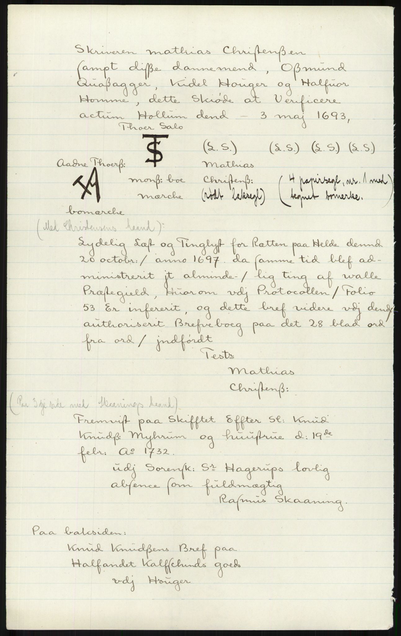 Samlinger til kildeutgivelse, Diplomavskriftsamlingen, AV/RA-EA-4053/H/Ha, p. 3840