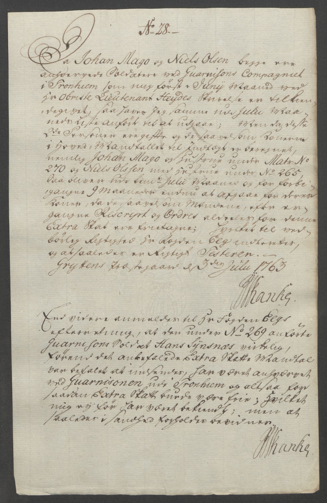 Rentekammeret inntil 1814, Reviderte regnskaper, Fogderegnskap, RA/EA-4092/R55/L3730: Ekstraskatten Romsdal, 1762-1763, p. 523