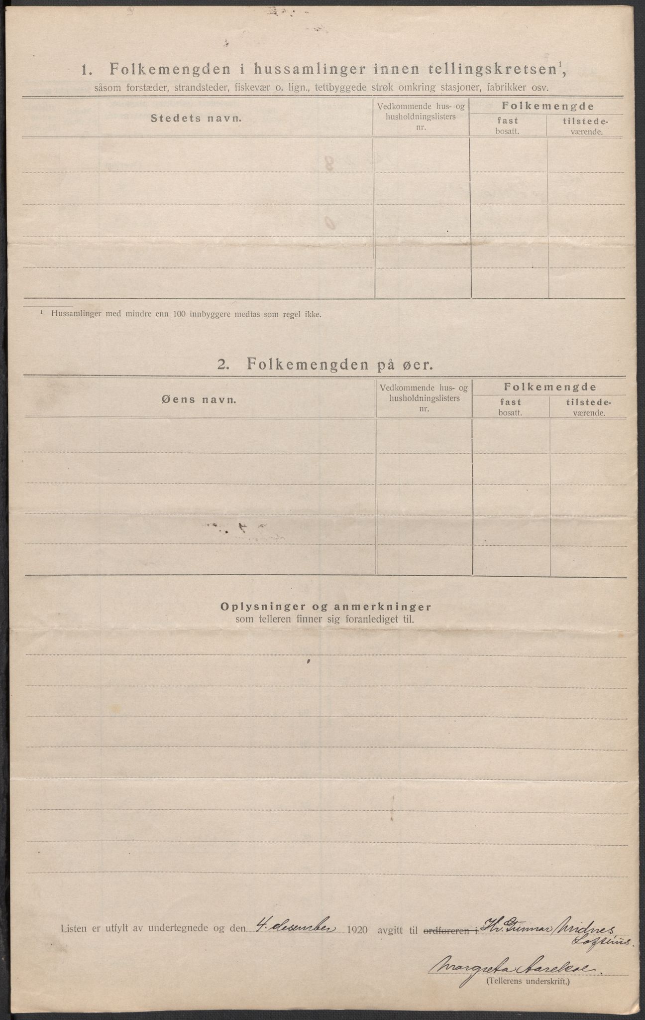 SAB, 1920 census for Kinsarvik, 1920, p. 7