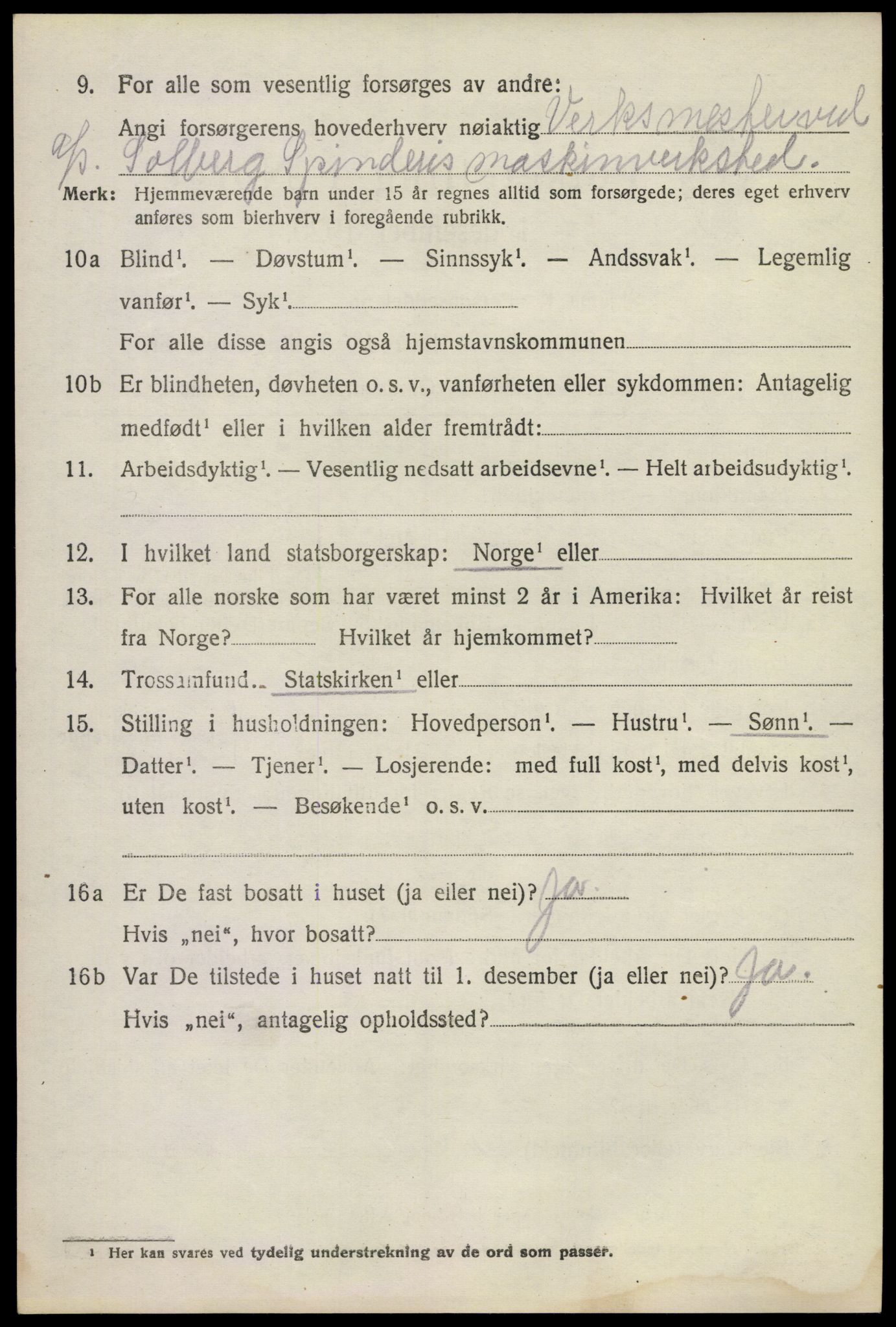 SAKO, 1920 census for Nedre Eiker, 1920, p. 3860