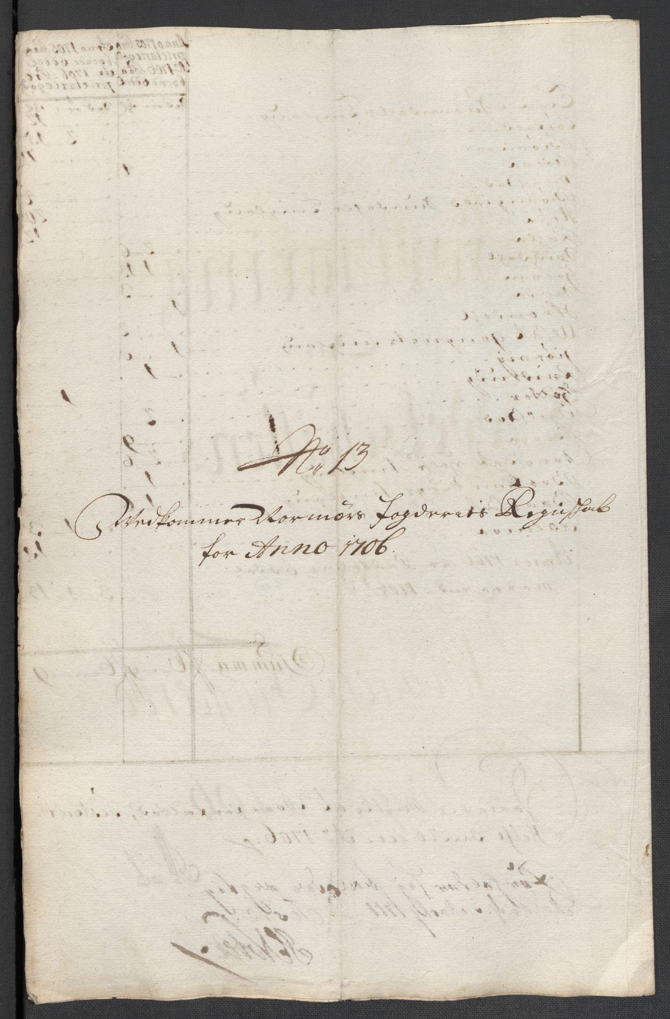 Rentekammeret inntil 1814, Reviderte regnskaper, Fogderegnskap, AV/RA-EA-4092/R56/L3742: Fogderegnskap Nordmøre, 1706-1707, p. 135