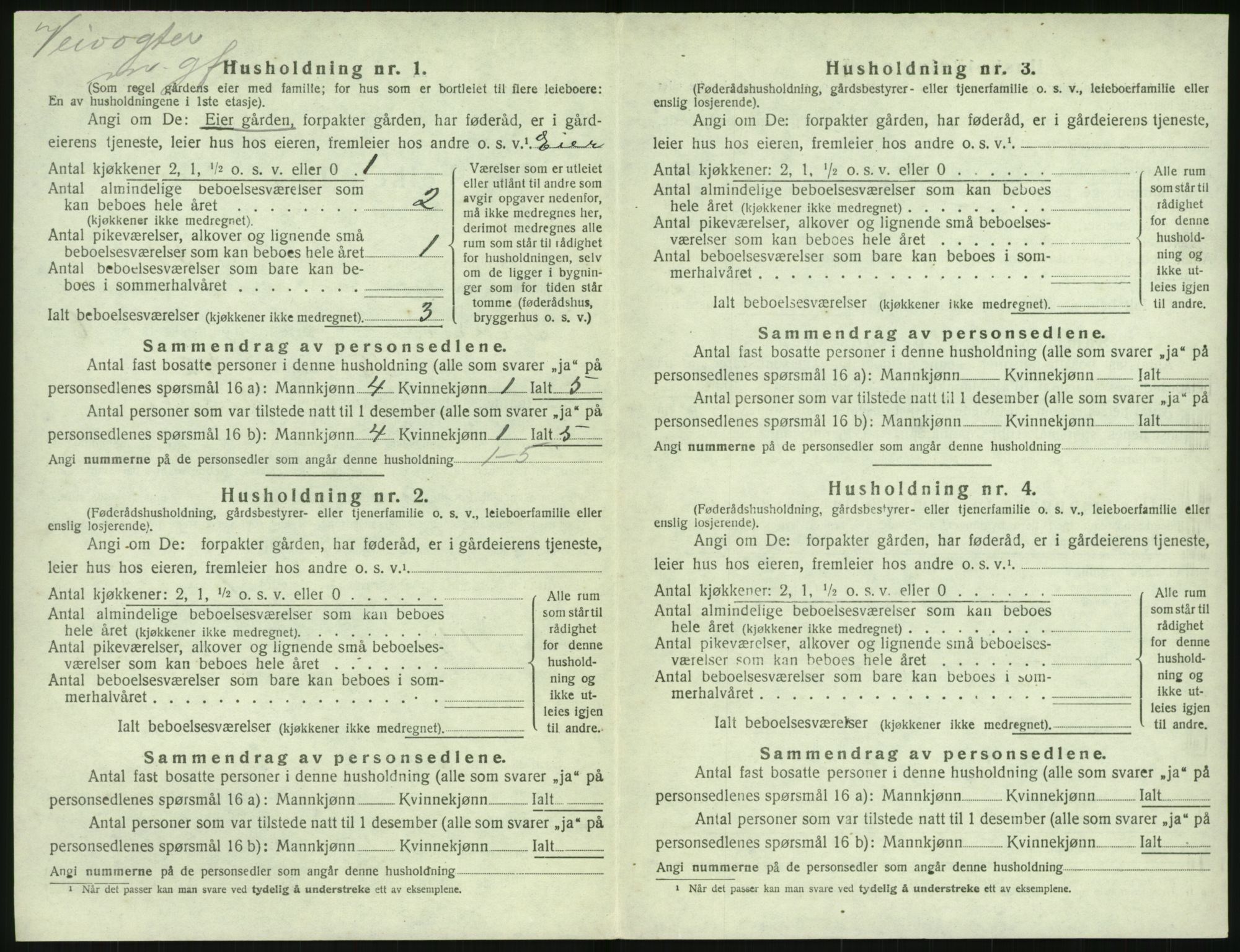 SAK, 1920 census for Tromøy, 1920, p. 776