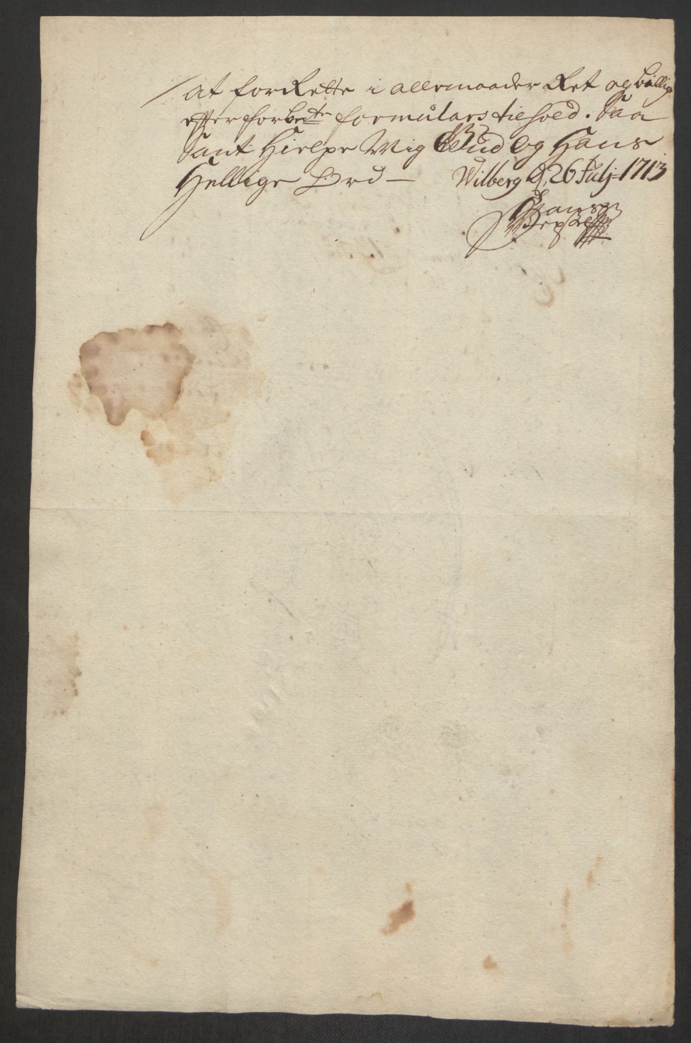 Kristiania stiftamt, AV/SAO-A-10386/E/Ed/Edp/L0001: Sorenskrivere, 1711-1721, p. 11