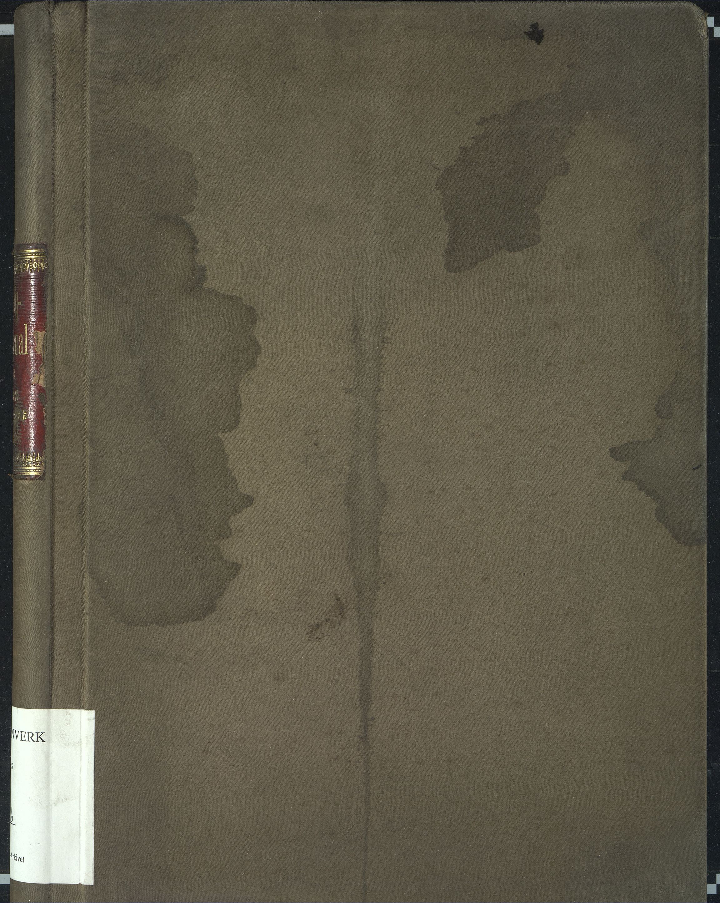 Næs Jernverk, NESJ/NJM-004/09/L0016: Dag-journal boks 9.16, 1898-1900