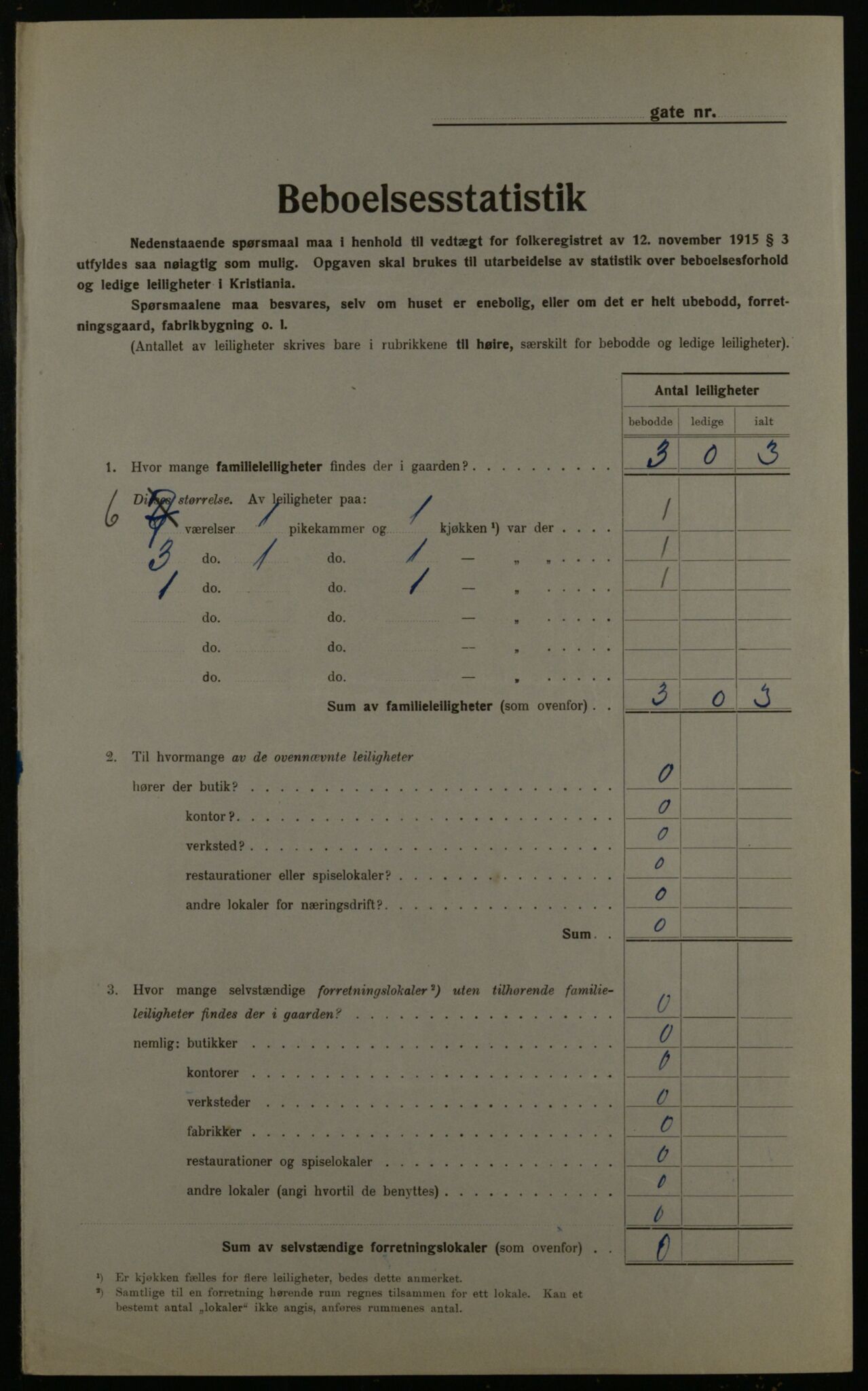 OBA, Municipal Census 1923 for Kristiania, 1923, p. 25761