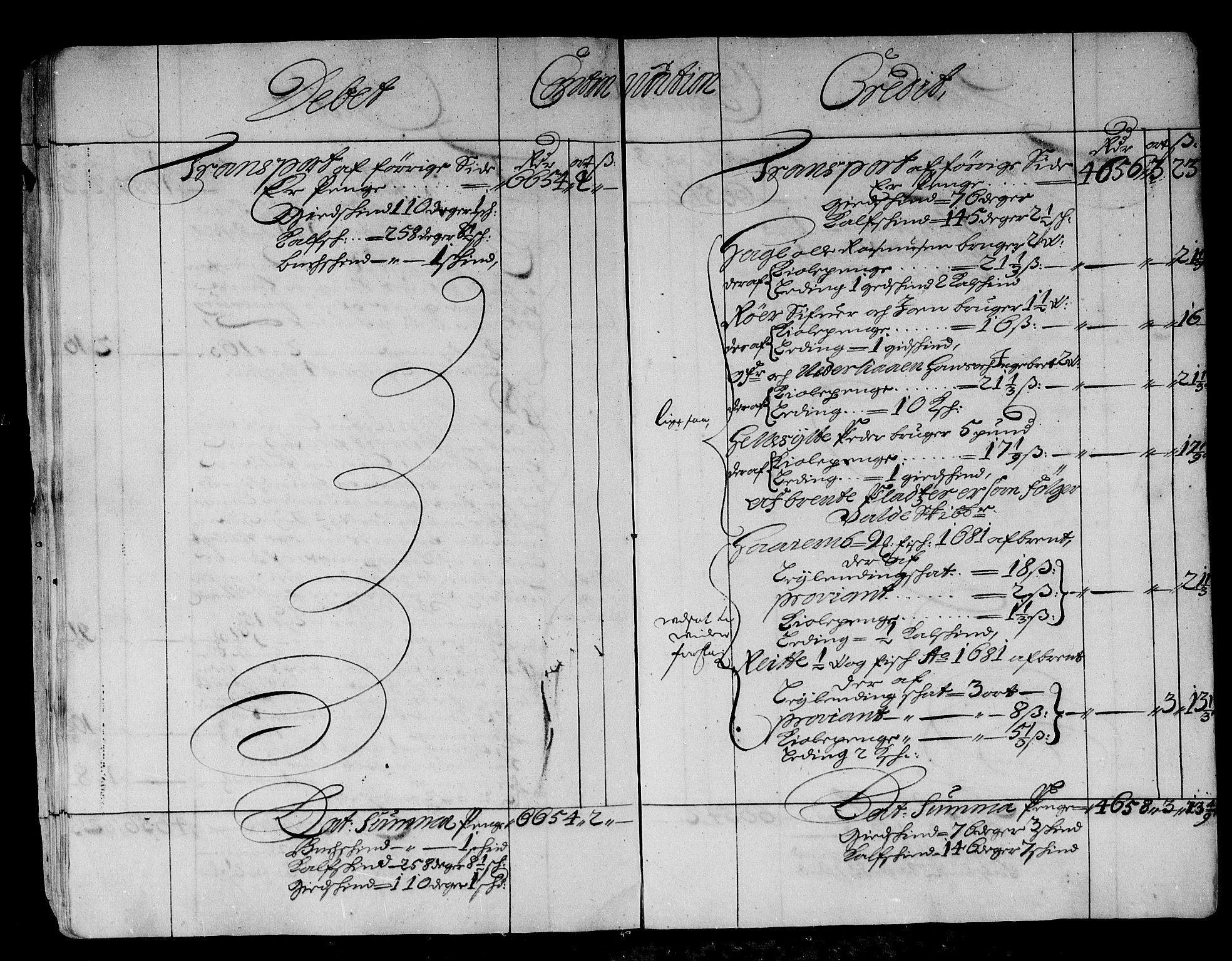 Rentekammeret inntil 1814, Reviderte regnskaper, Stiftamtstueregnskaper, Bergen stiftamt, AV/RA-EA-6043/R/Rc/L0068: Bergen stiftamt, 1683