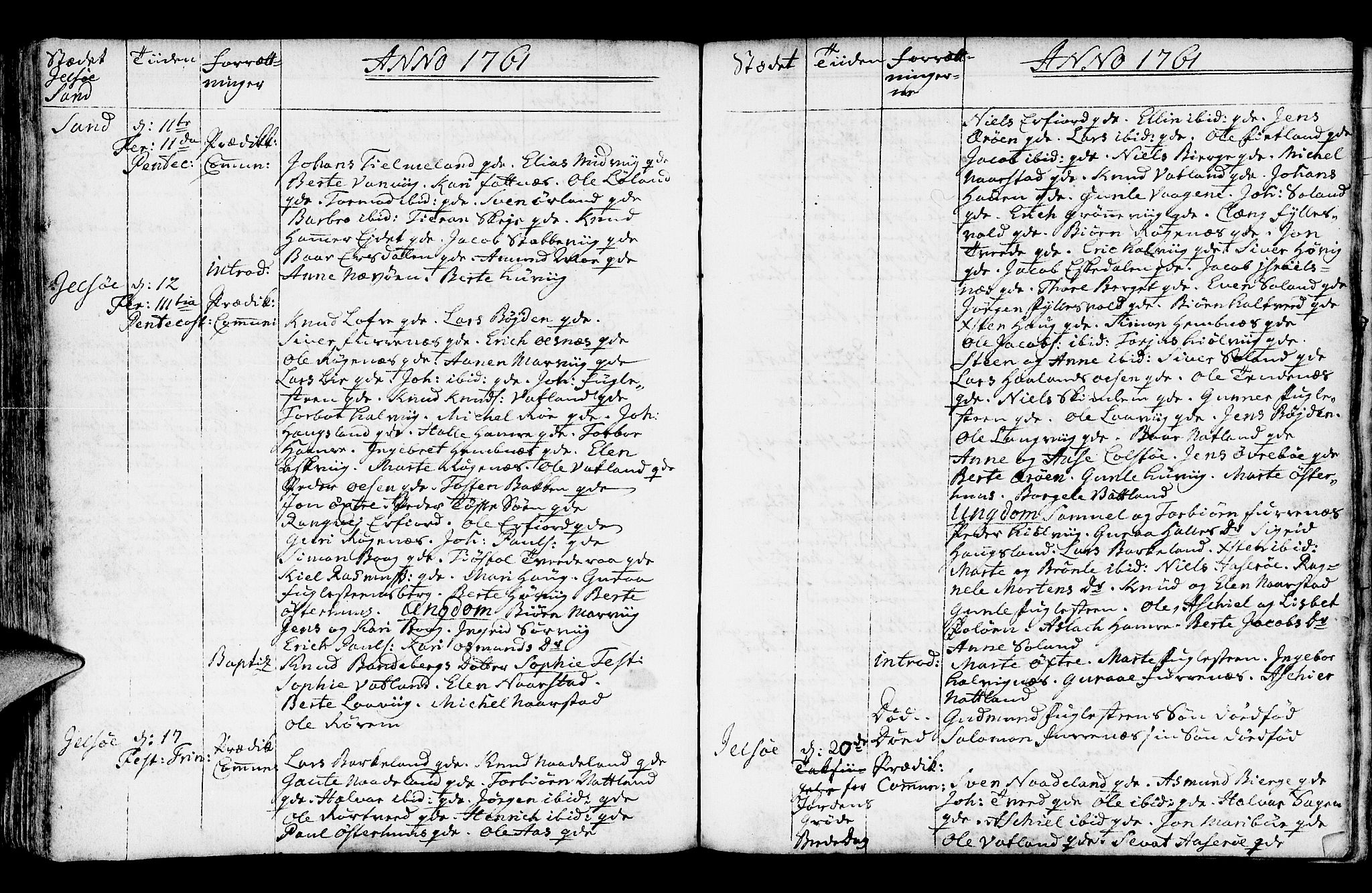 Jelsa sokneprestkontor, AV/SAST-A-101842/01/IV: Parish register (official) no. A 2, 1753-1767