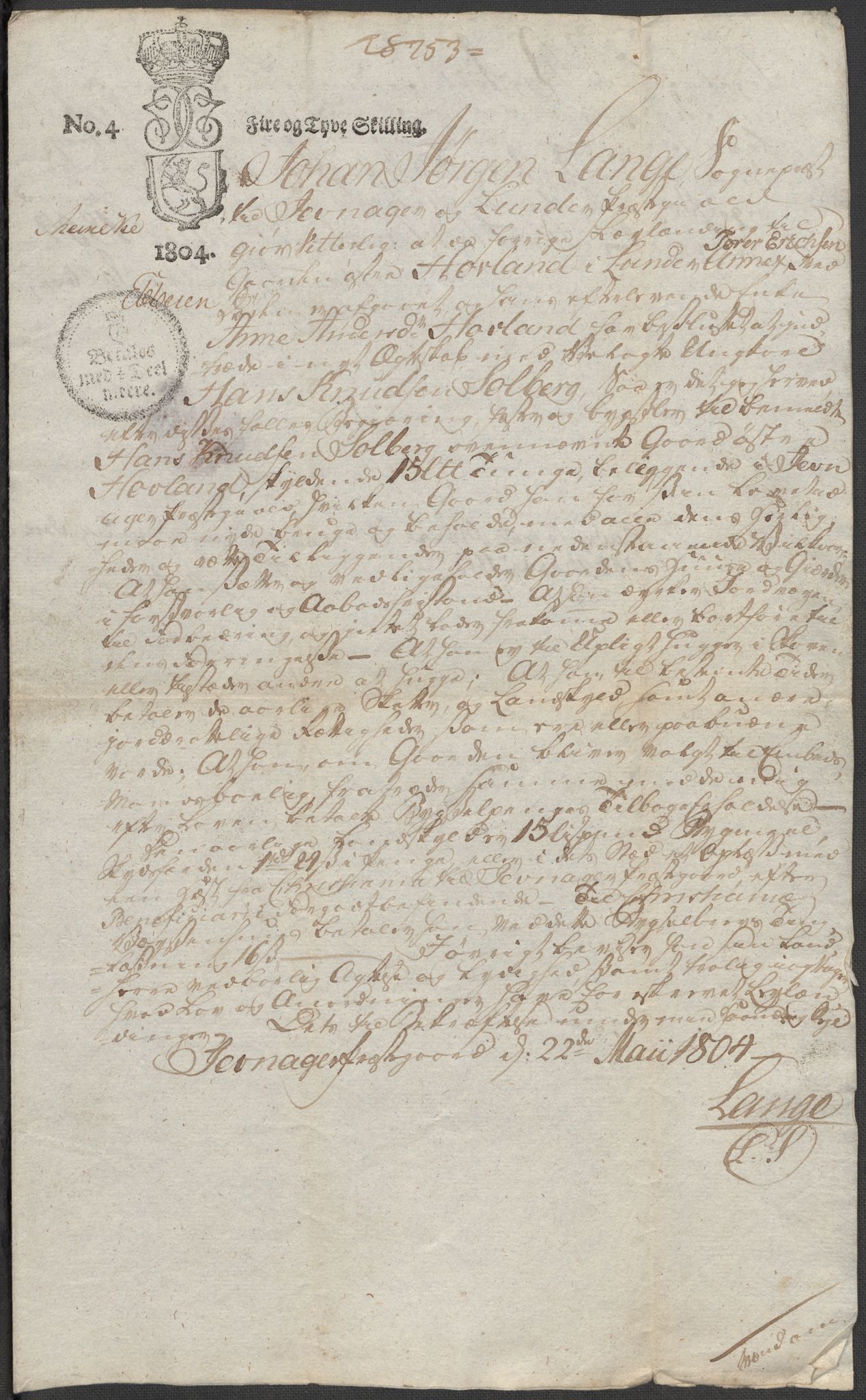 Riksarkivets diplomsamling, AV/RA-EA-5965/F15/L0014: Prestearkiv - Oppland, 1696-1879, p. 189