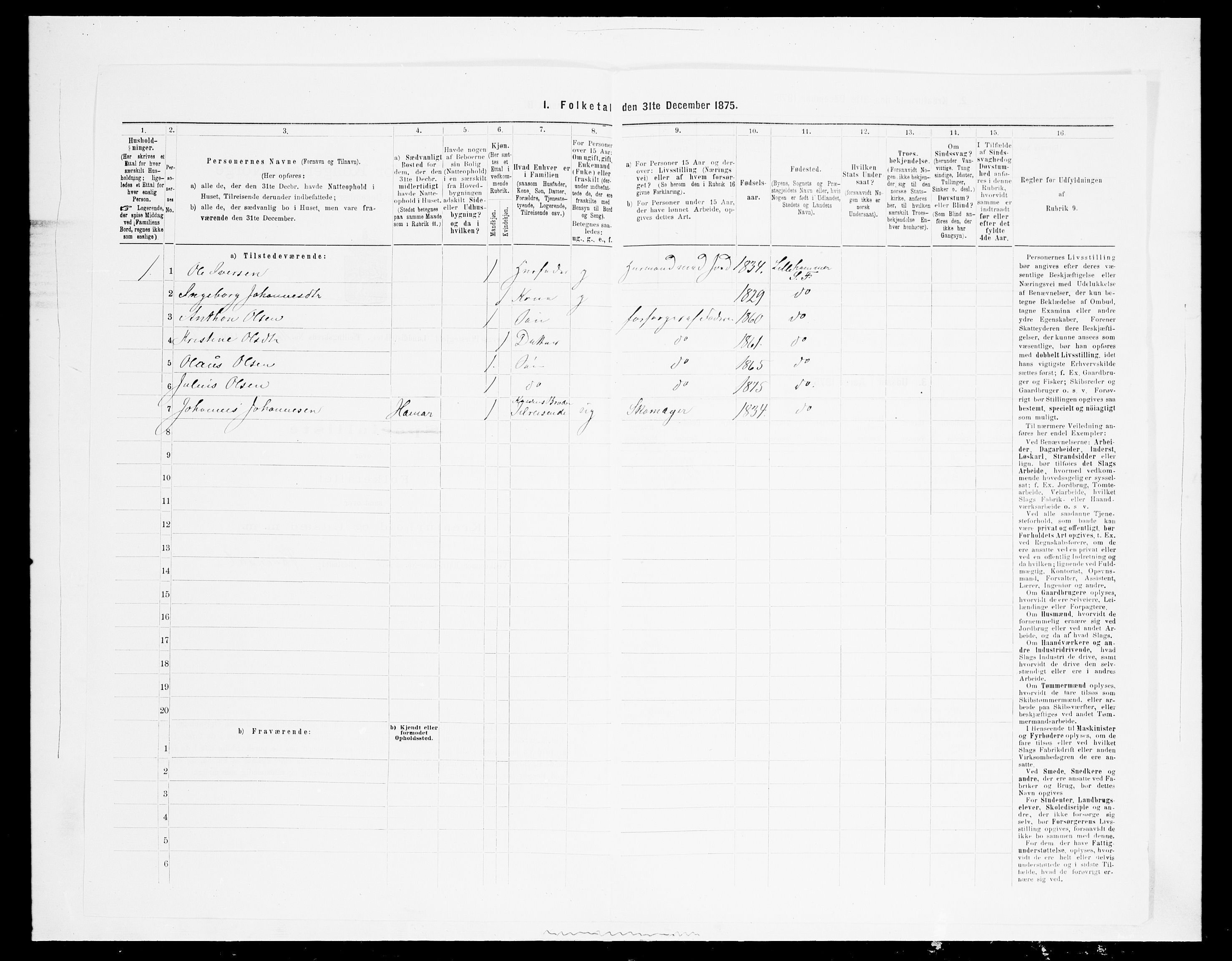 SAH, 1875 census for 0524L Fåberg/Fåberg og Lillehammer, 1875, p. 1929