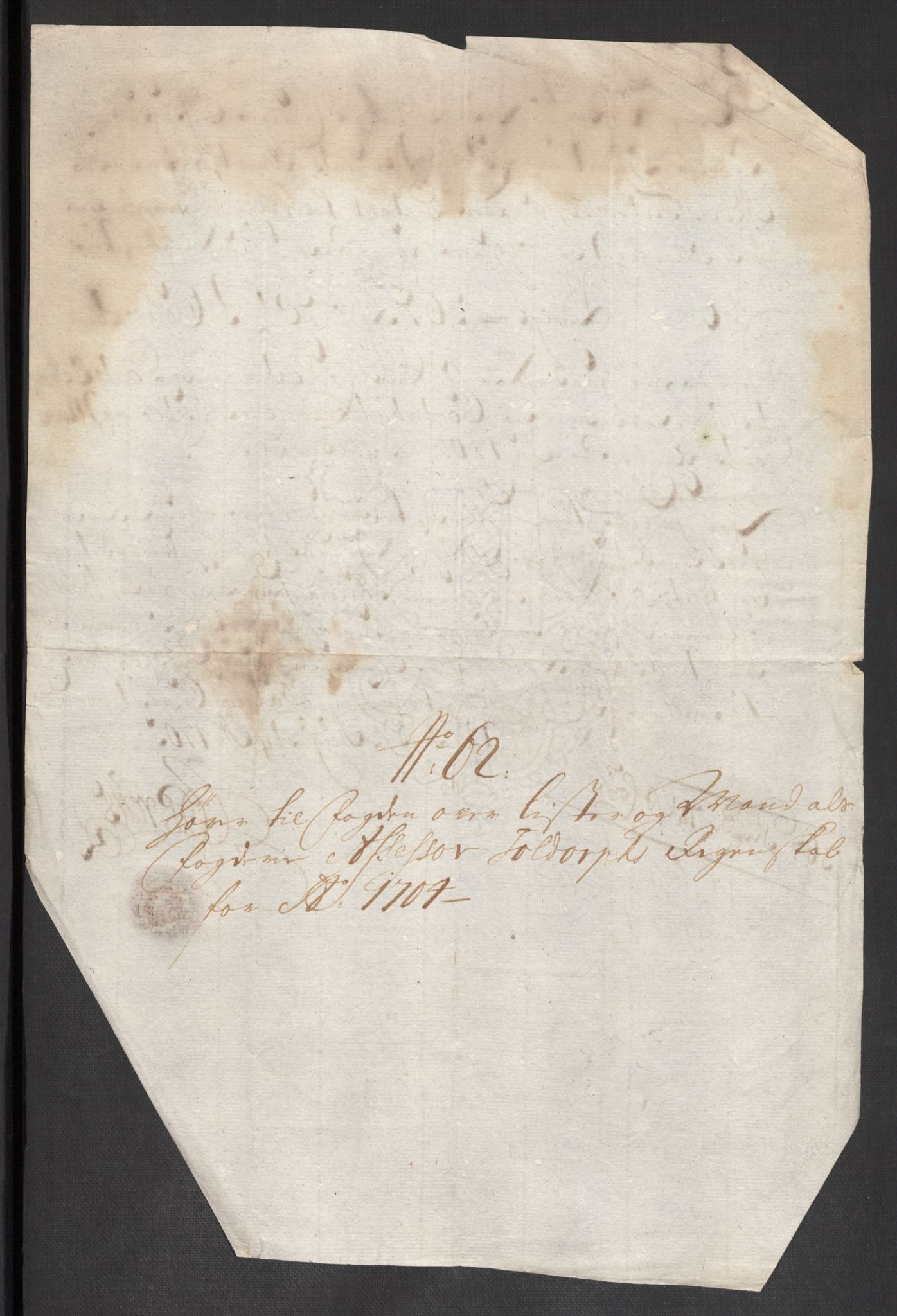 Rentekammeret inntil 1814, Reviderte regnskaper, Fogderegnskap, RA/EA-4092/R43/L2550: Fogderegnskap Lista og Mandal, 1703-1704, p. 463