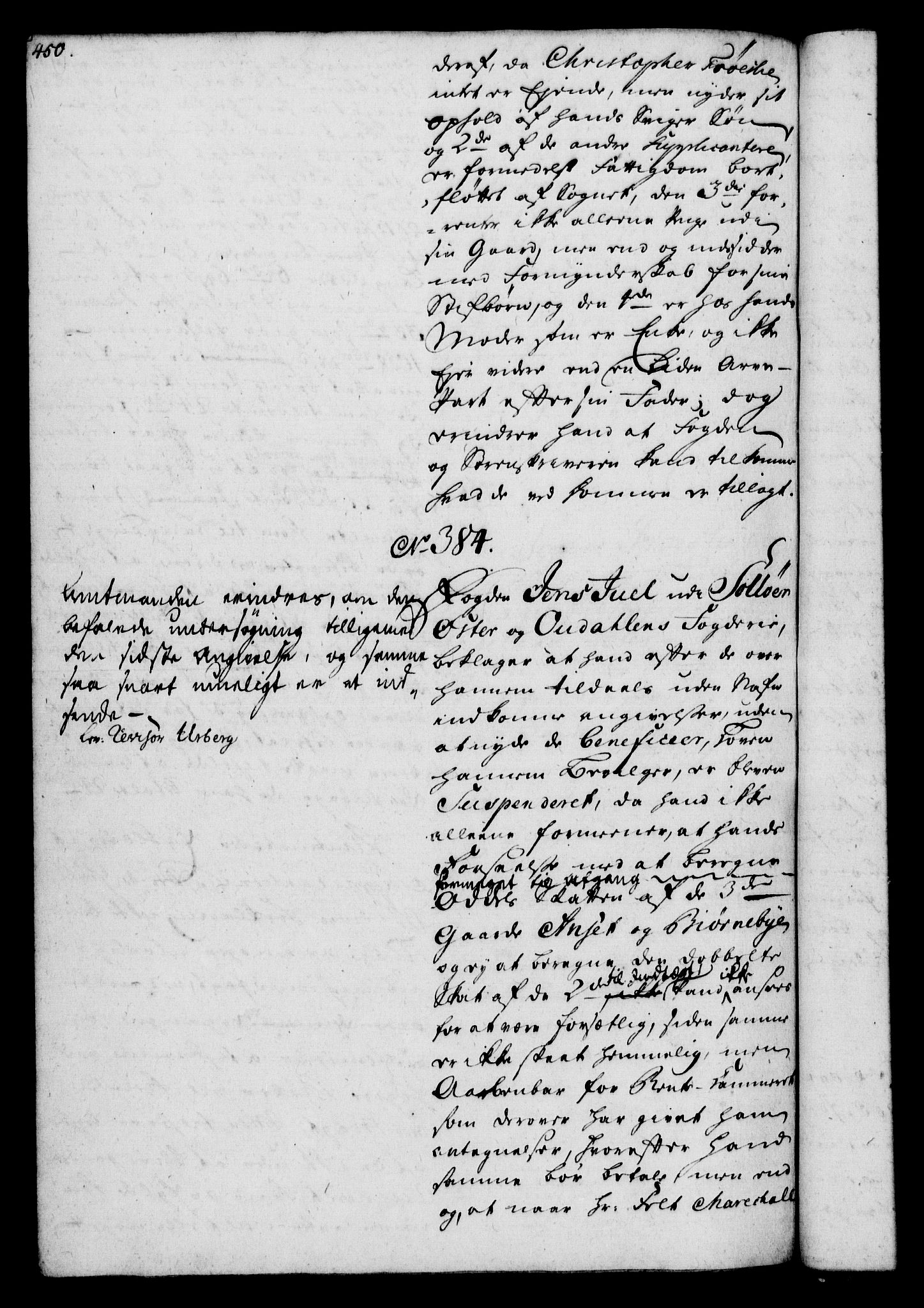 Rentekammeret, Kammerkanselliet, RA/EA-3111/G/Gh/Gha/L0032: Norsk ekstraktmemorialprotokoll (merket RK 53.77), 1753-1755, p. 450