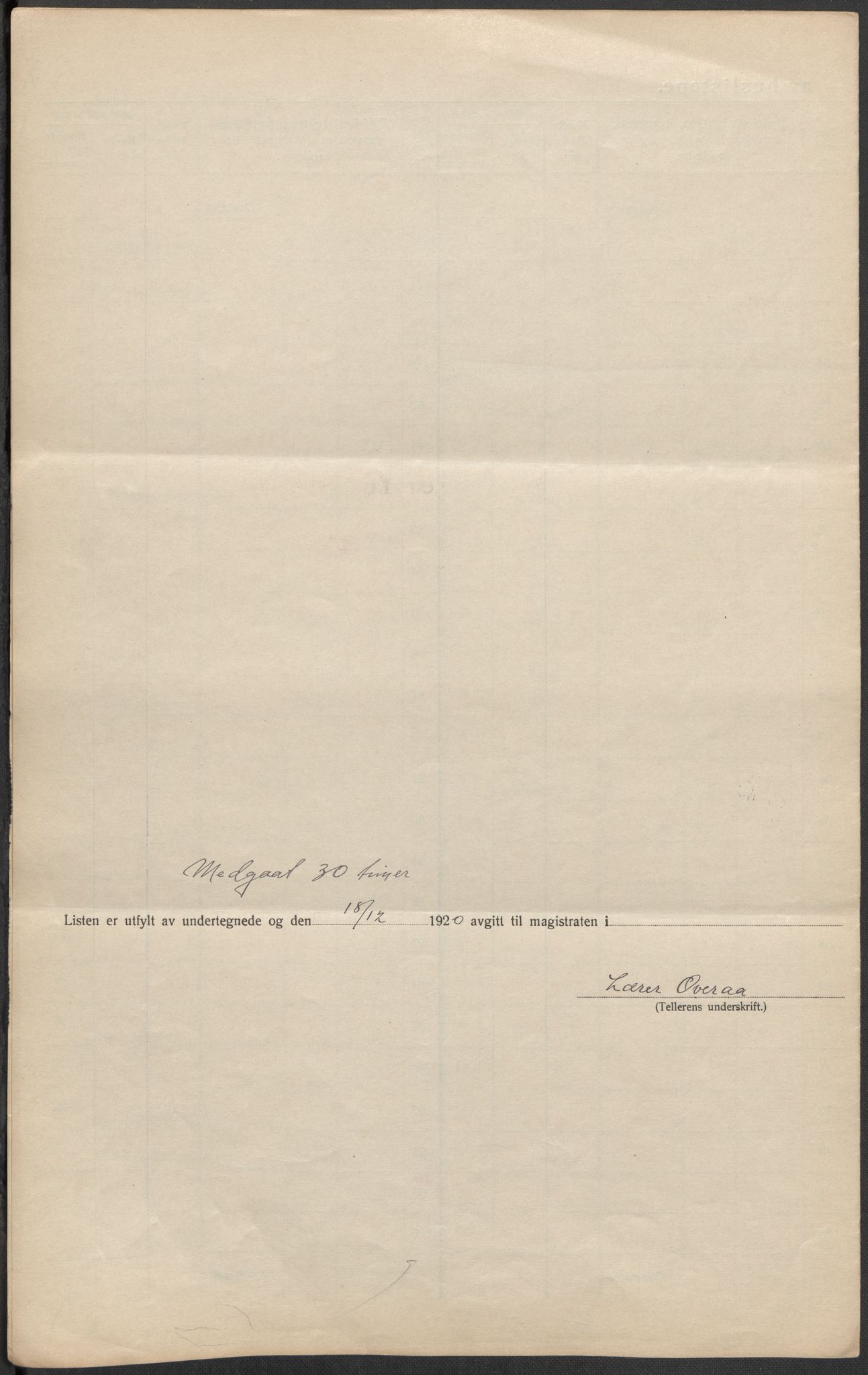 SAB, 1920 census for Bergen, 1920, p. 424