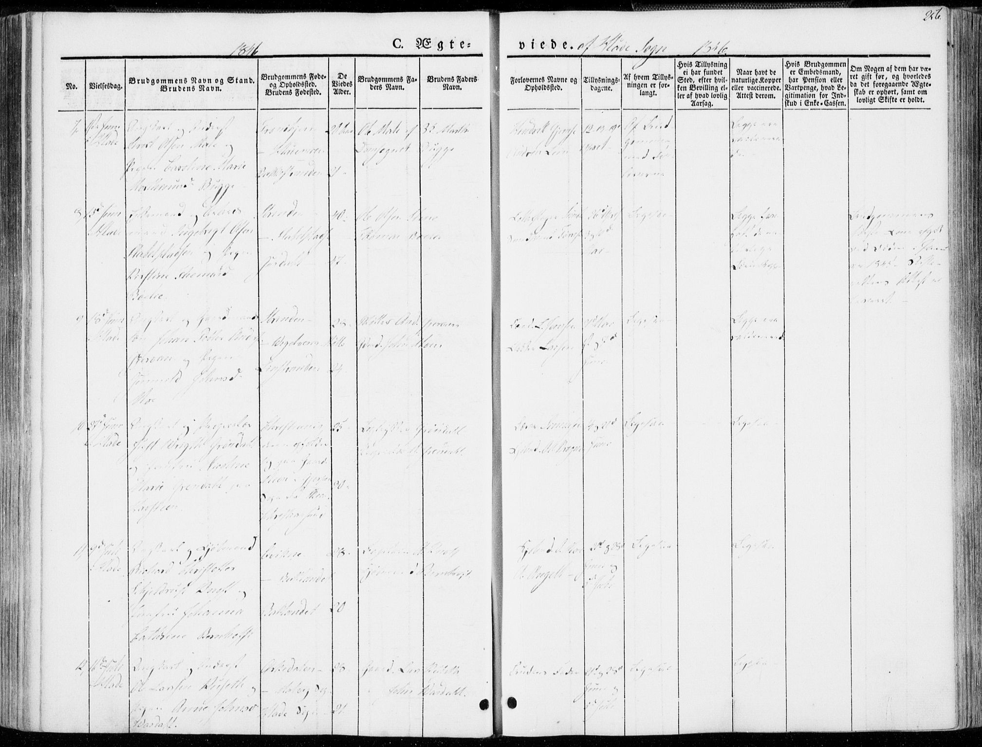 Ministerialprotokoller, klokkerbøker og fødselsregistre - Sør-Trøndelag, SAT/A-1456/606/L0290: Parish register (official) no. 606A05, 1841-1847, p. 256