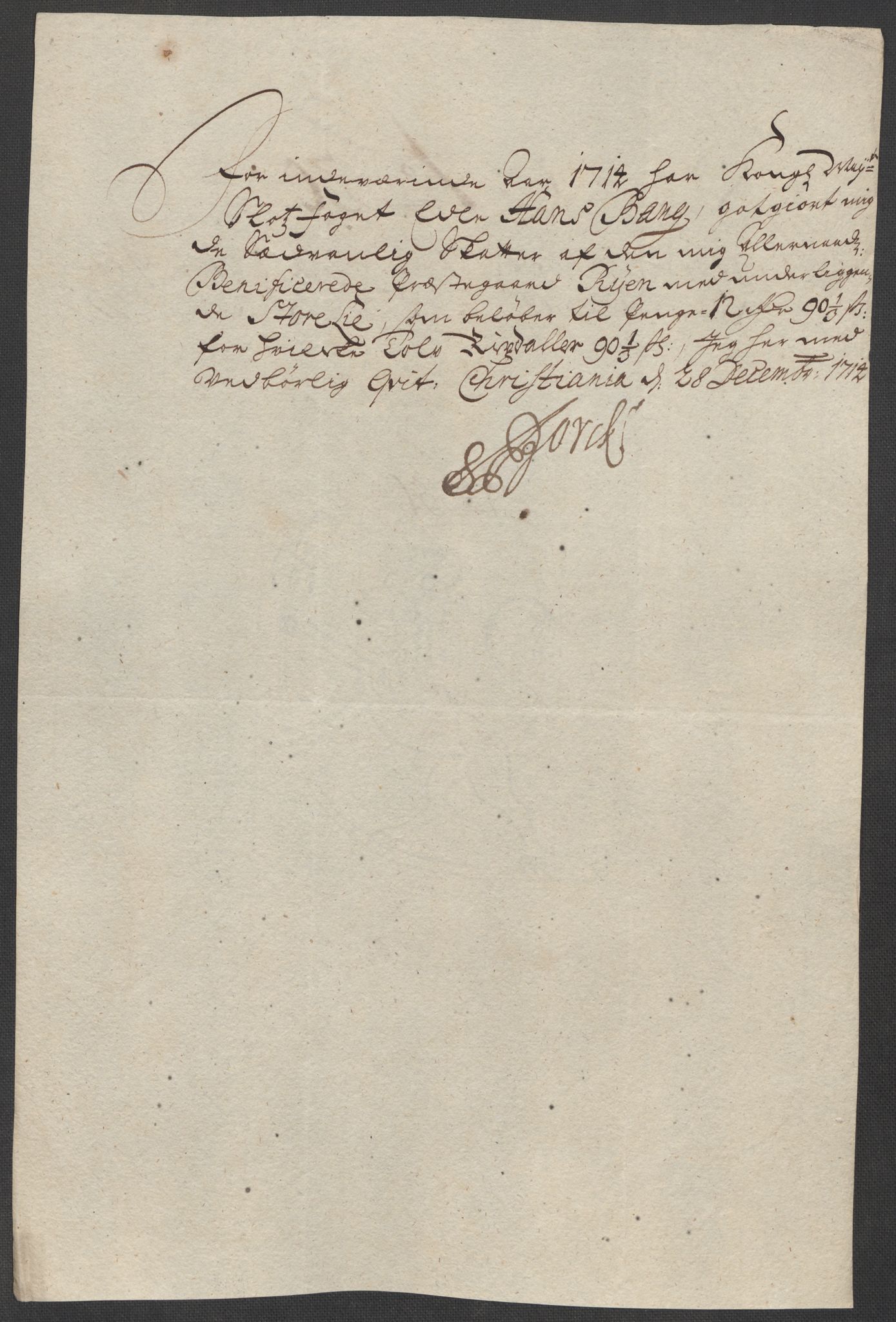 Rentekammeret inntil 1814, Reviderte regnskaper, Fogderegnskap, AV/RA-EA-4092/R10/L0451: Fogderegnskap Aker og Follo, 1713-1714, p. 403