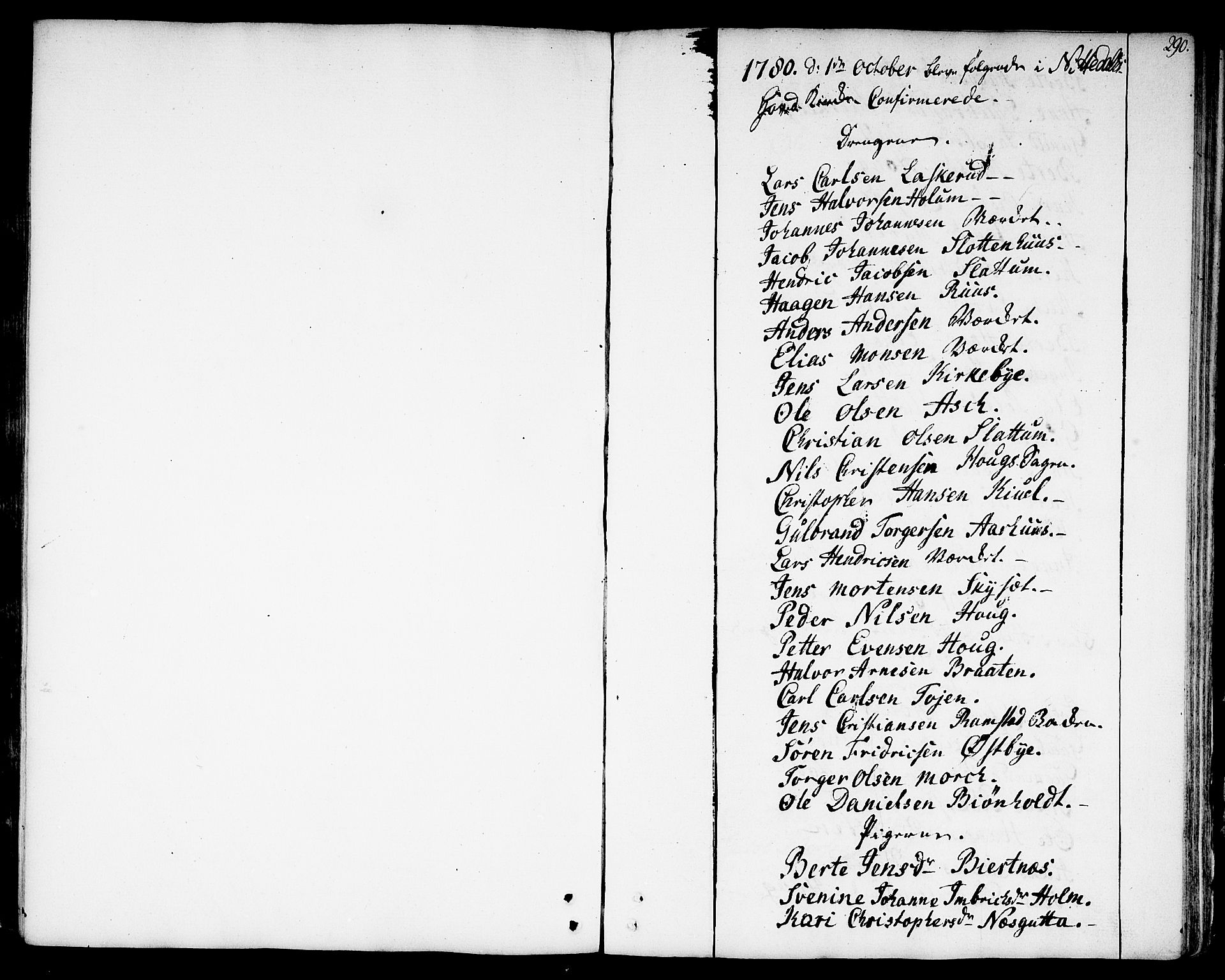 Nittedal prestekontor Kirkebøker, AV/SAO-A-10365a/F/Fa/L0002: Parish register (official) no. I 2, 1779-1814, p. 290